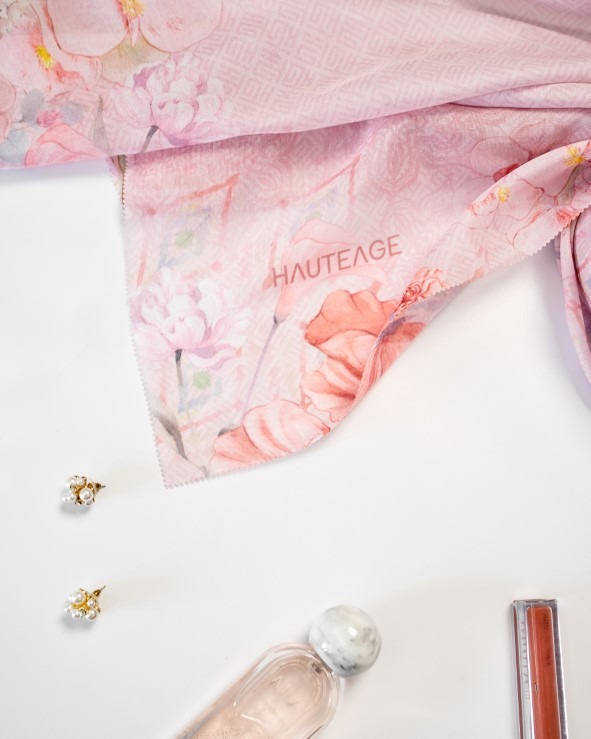 Gauri Scarves - Rose