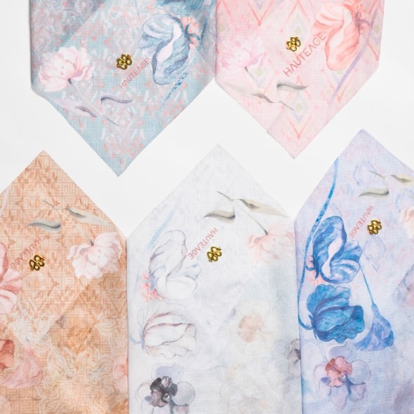 Gauri Scarves - Rose