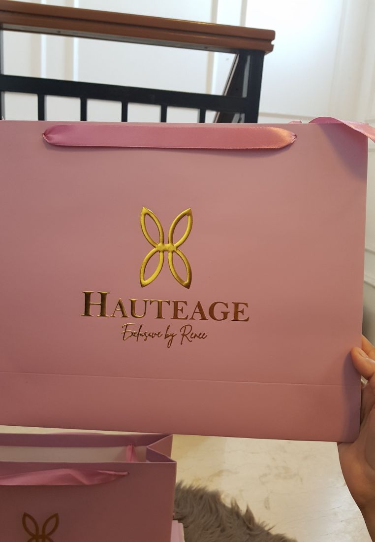 Papperbag hauteage pink