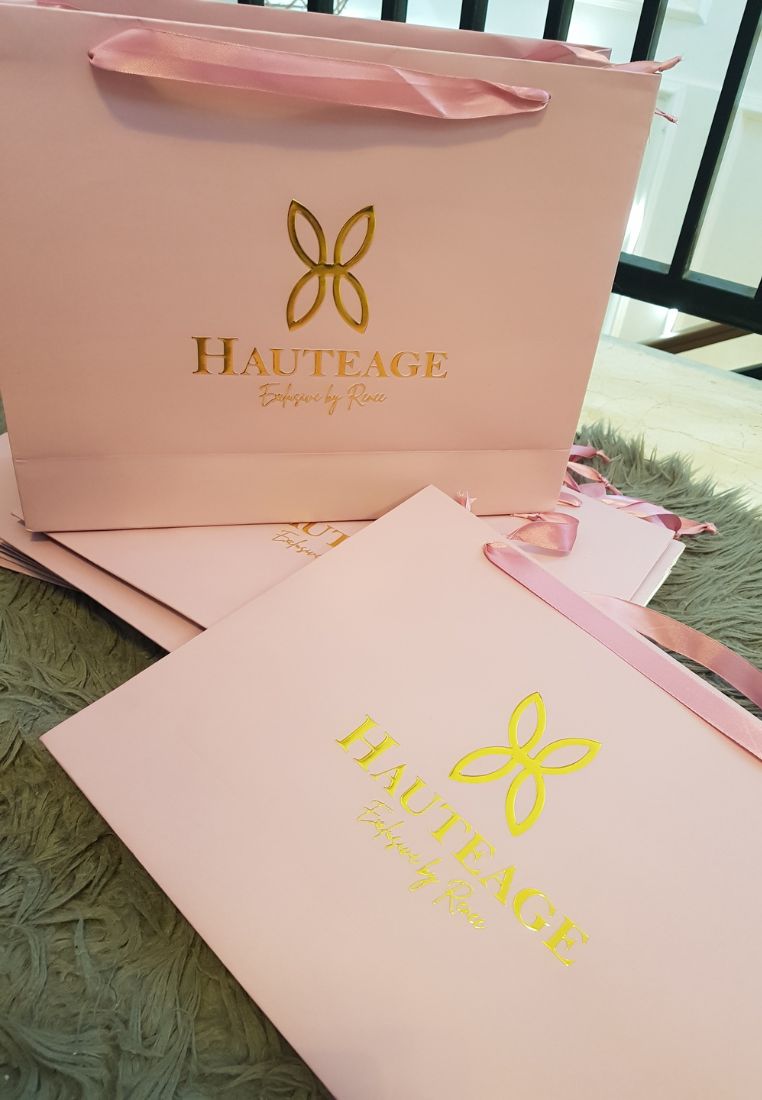 Papperbag hauteage pink