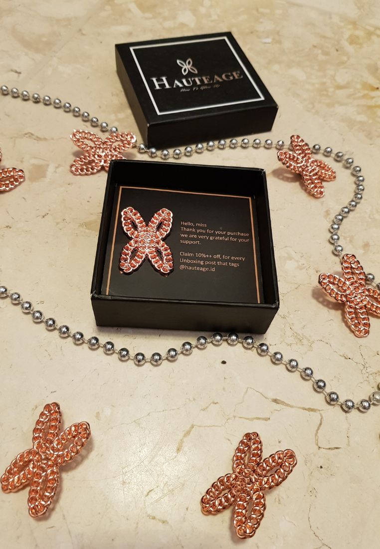 Butterfly brooch