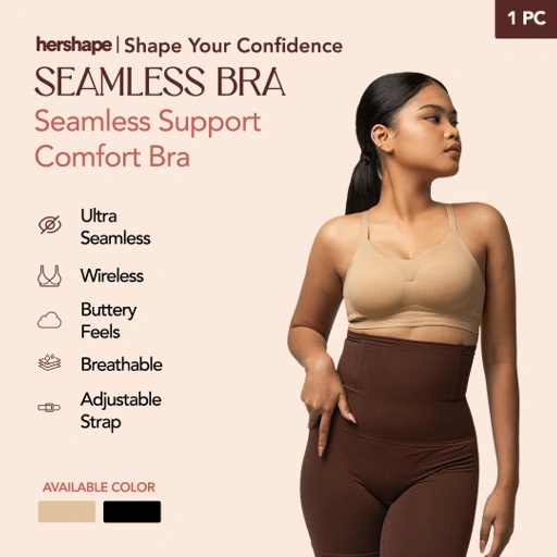Image of Seamless Support Comfort Bra