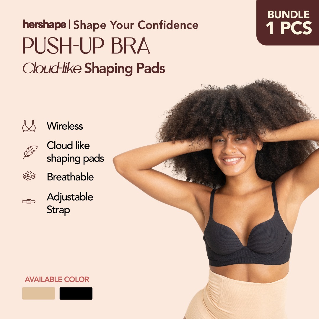 HERSHAPE | SEAMLESS PUSH-UP BRA ( 1 PCS )