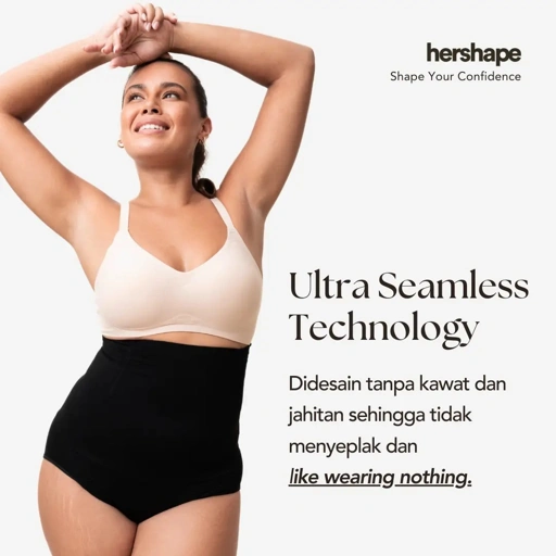 Image of Hershape Seamless Support T-shirt Bra (3 pcs)