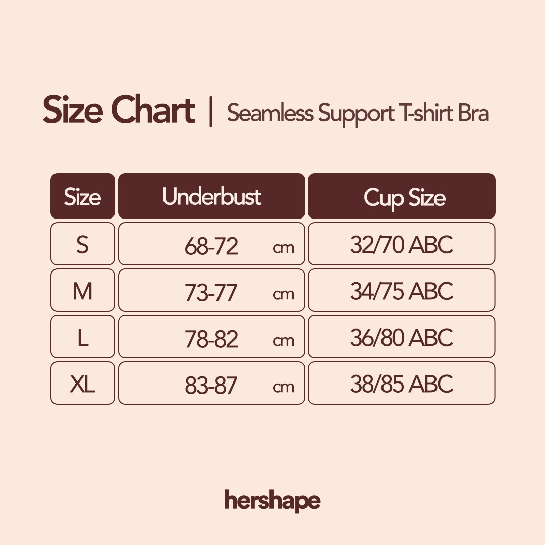 HERSHAPE | SEAMLESS PUSH-UP BRA ( 1 PCS )