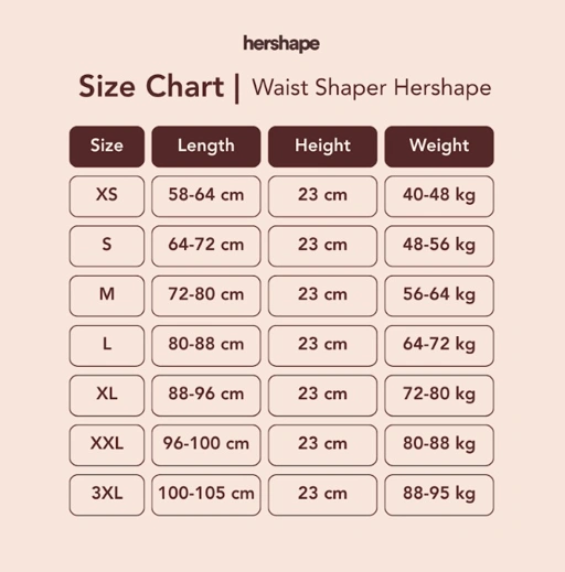 Image of Waist Shaper Hershape ( 2 Pcs )