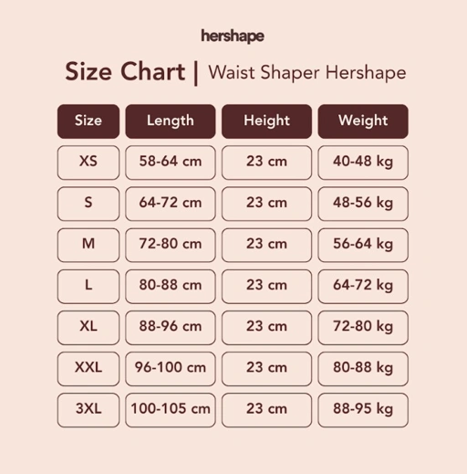 Image of Waist Shaper Hershape ( 2 Pcs )