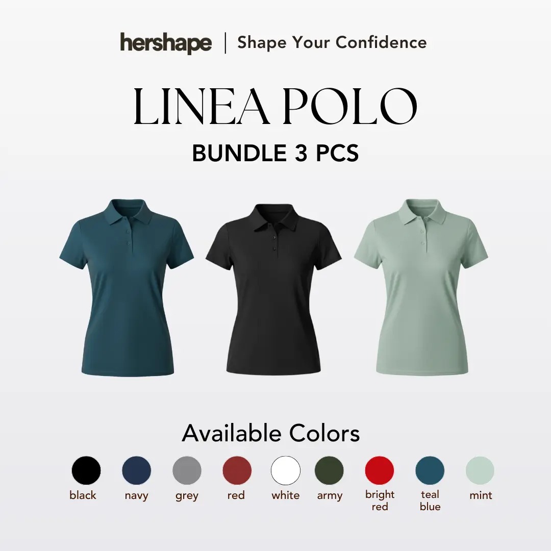 Linea Polo Hershape 3 Pcs