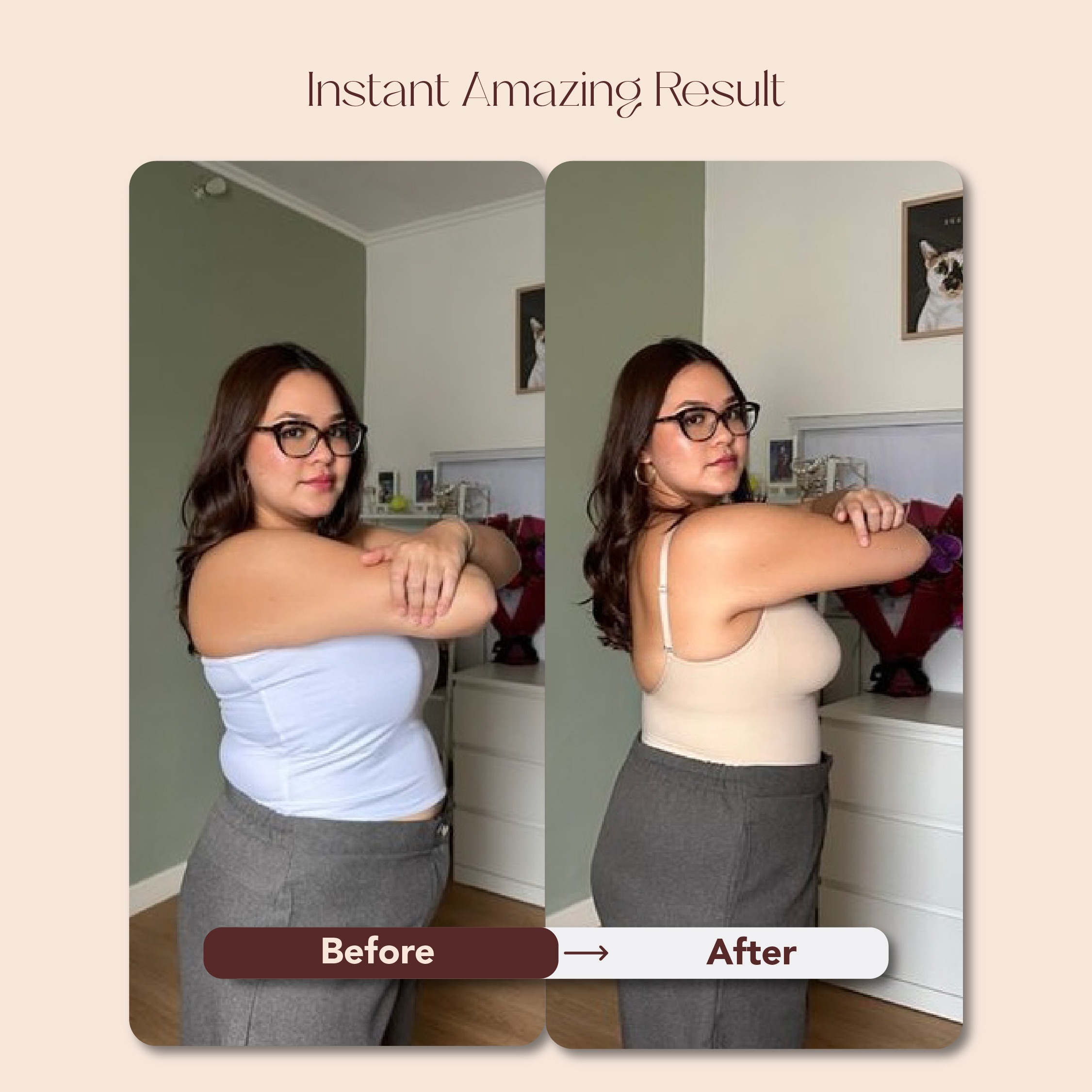 Before After Body Shaper