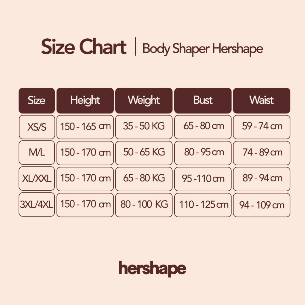 Hershape | Body Shaper [1 PCS ]