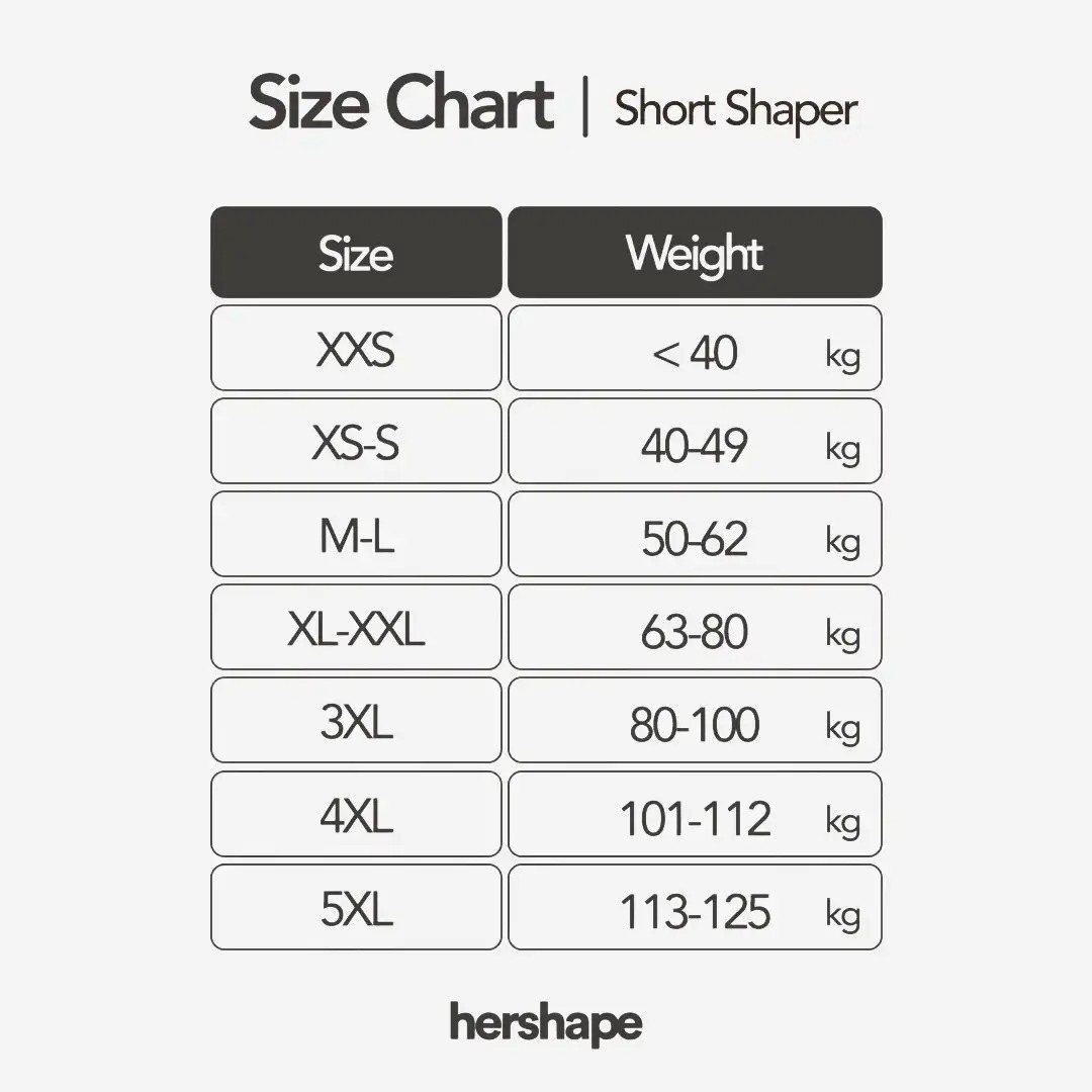Hershape DEBUT Bundle | 1 Body Shaper + 1 Short shaper 