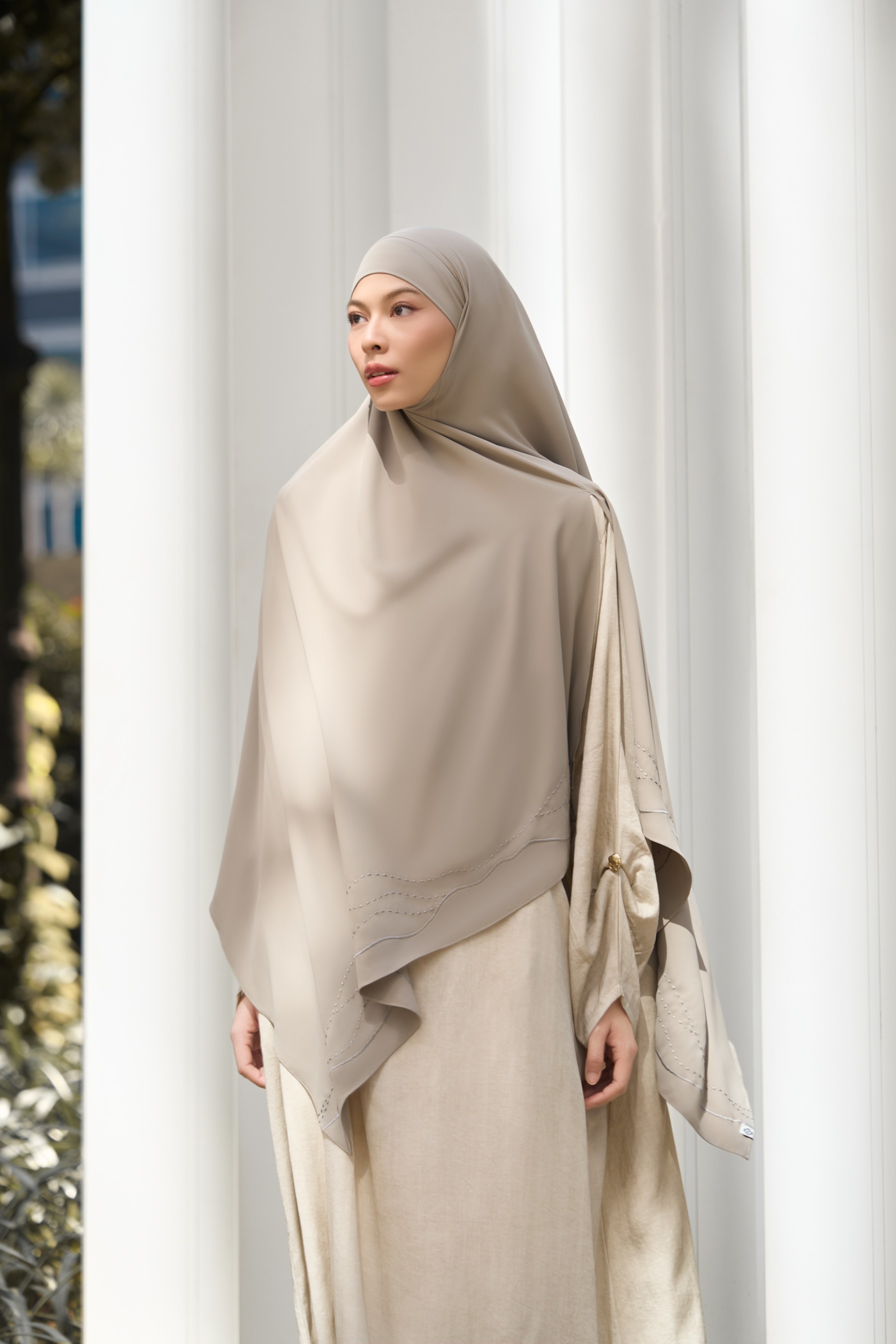 Zahra Pashmina Bandana - Pashban Syar'i Anti UV