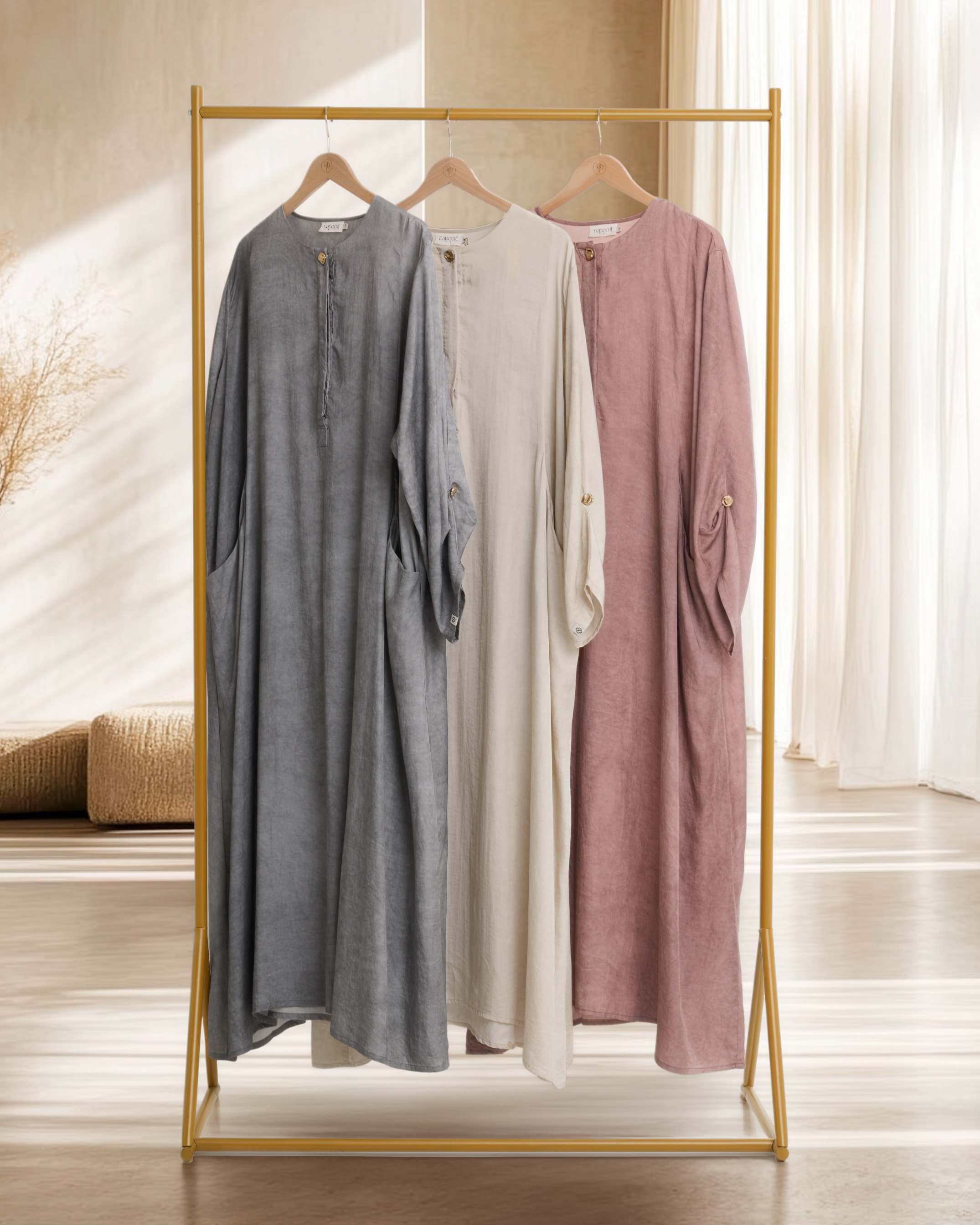 Rihlah Abaya - Abaya Tencel Premium