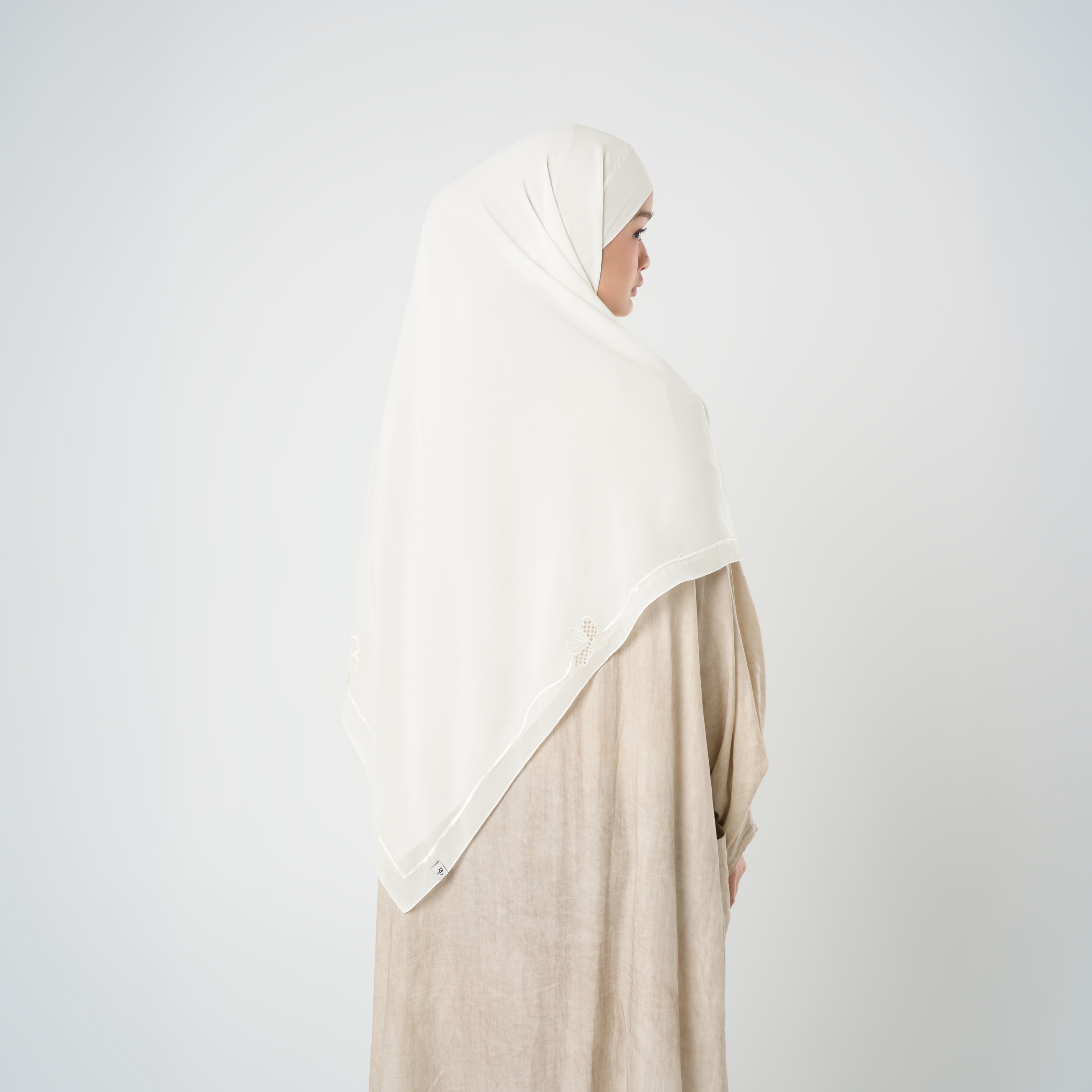 Afina Embroidery Instant - Khimar Bordir Premium