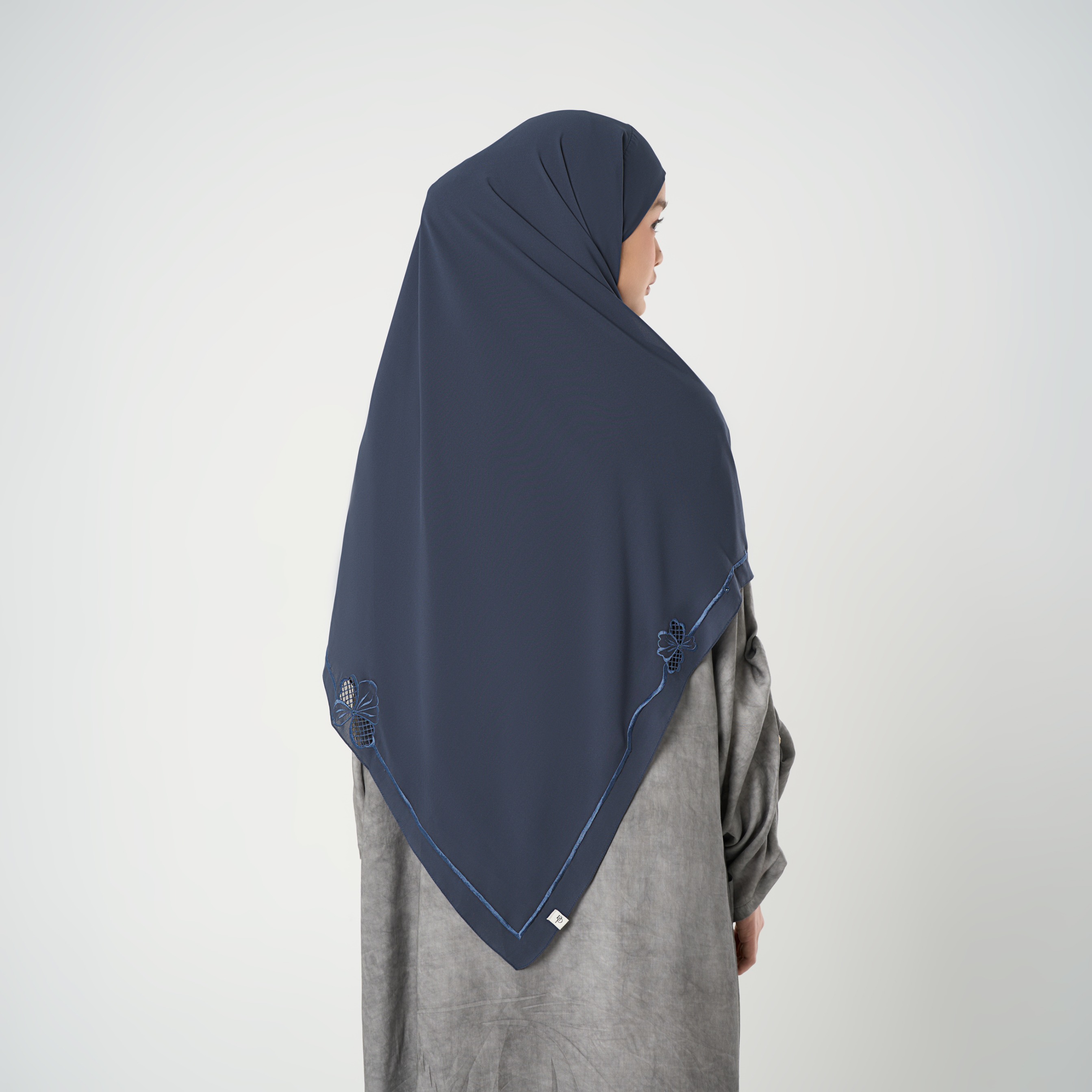 Afina Embroidery Instant - Khimar Bordir Premium
