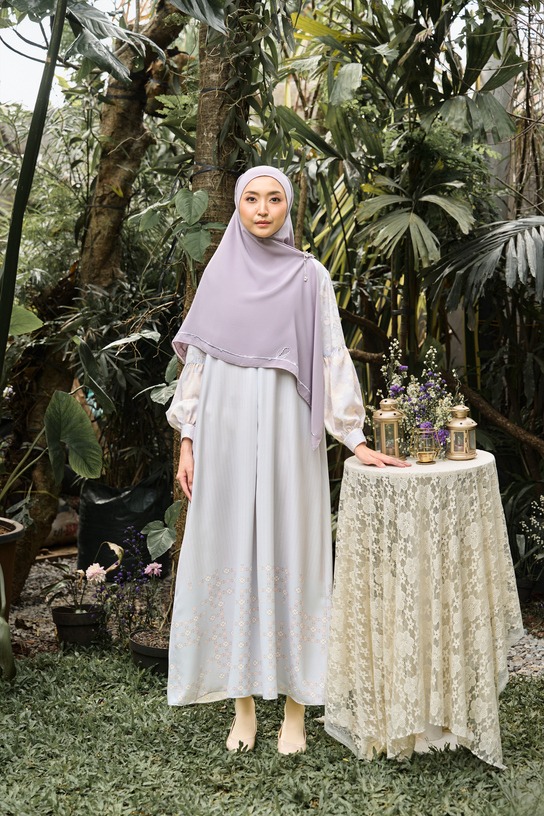 Athira Dress - Dress Motif Bunga