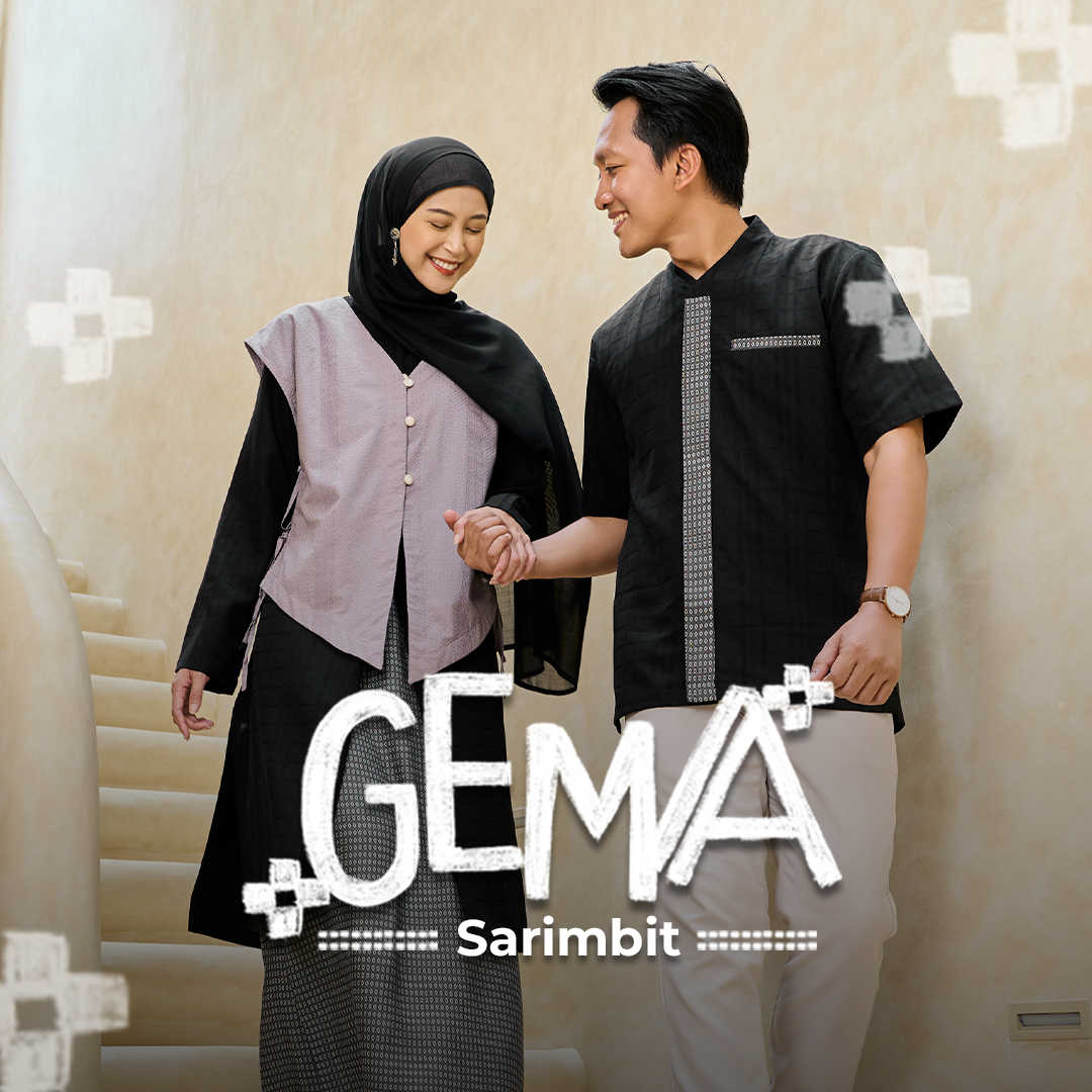 Gema Sarimbit - Family Set/Baju Lebaran Keluarga Couple