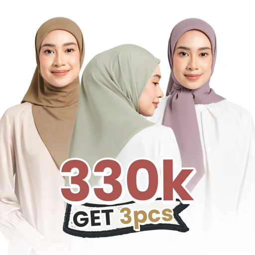 Image of Plain Twill New Colors - Hijab Segiempat Paris Japan Premium