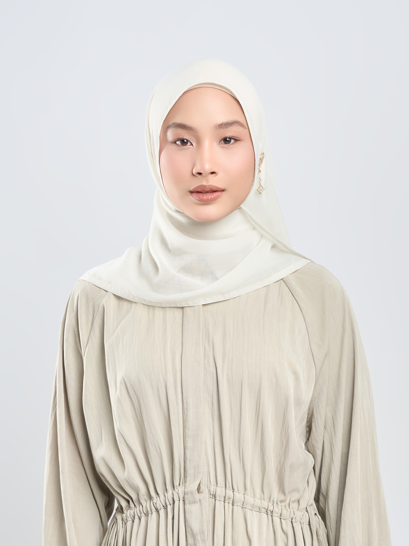 Floe Pashmina Slub - Pashmina Flowy Premium