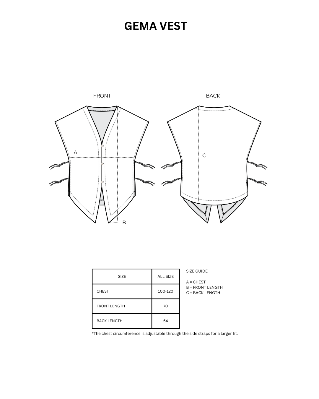 Gema Vest - Outer Wanita