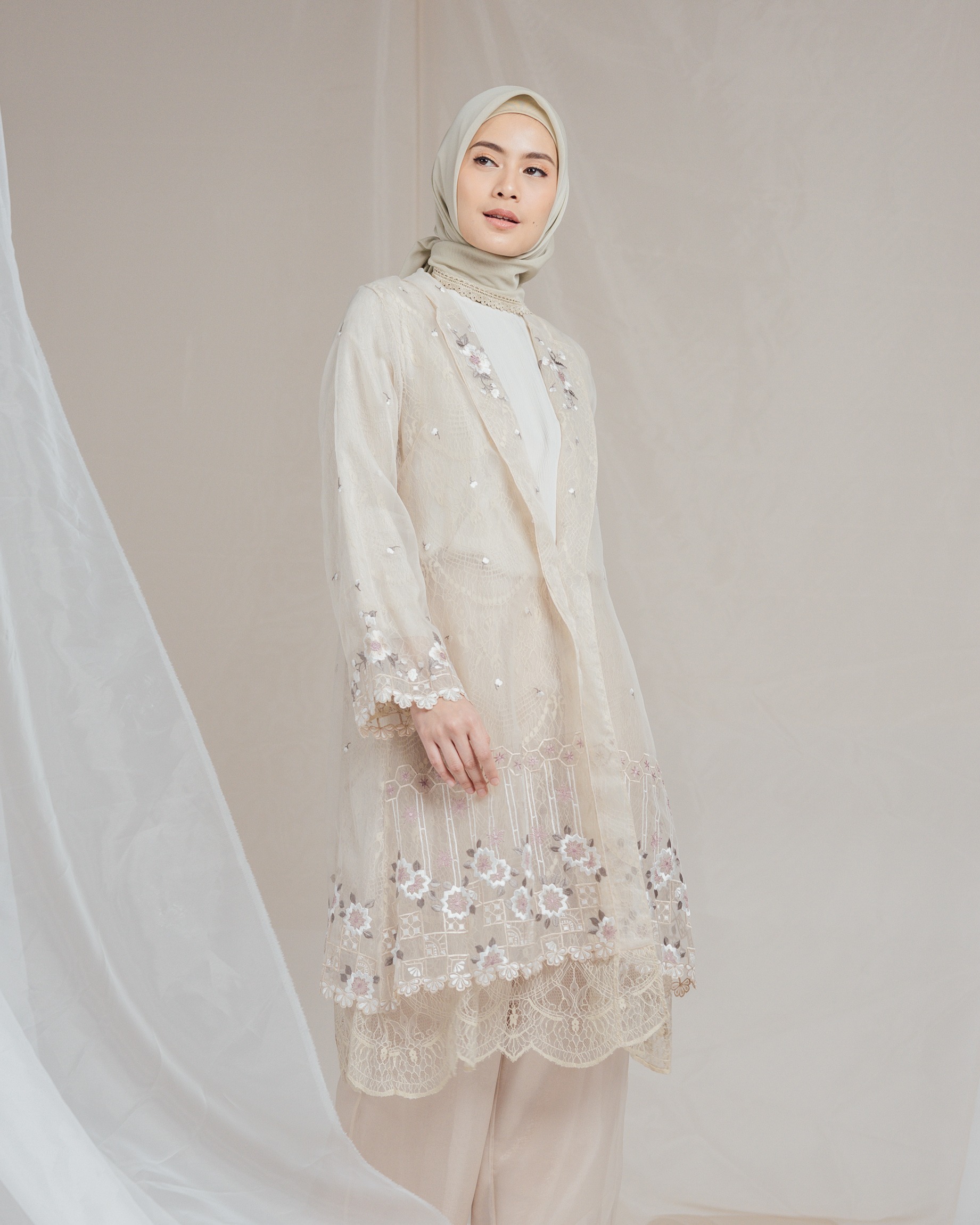 Kazumi Outer - Cardigan Panjang Premium