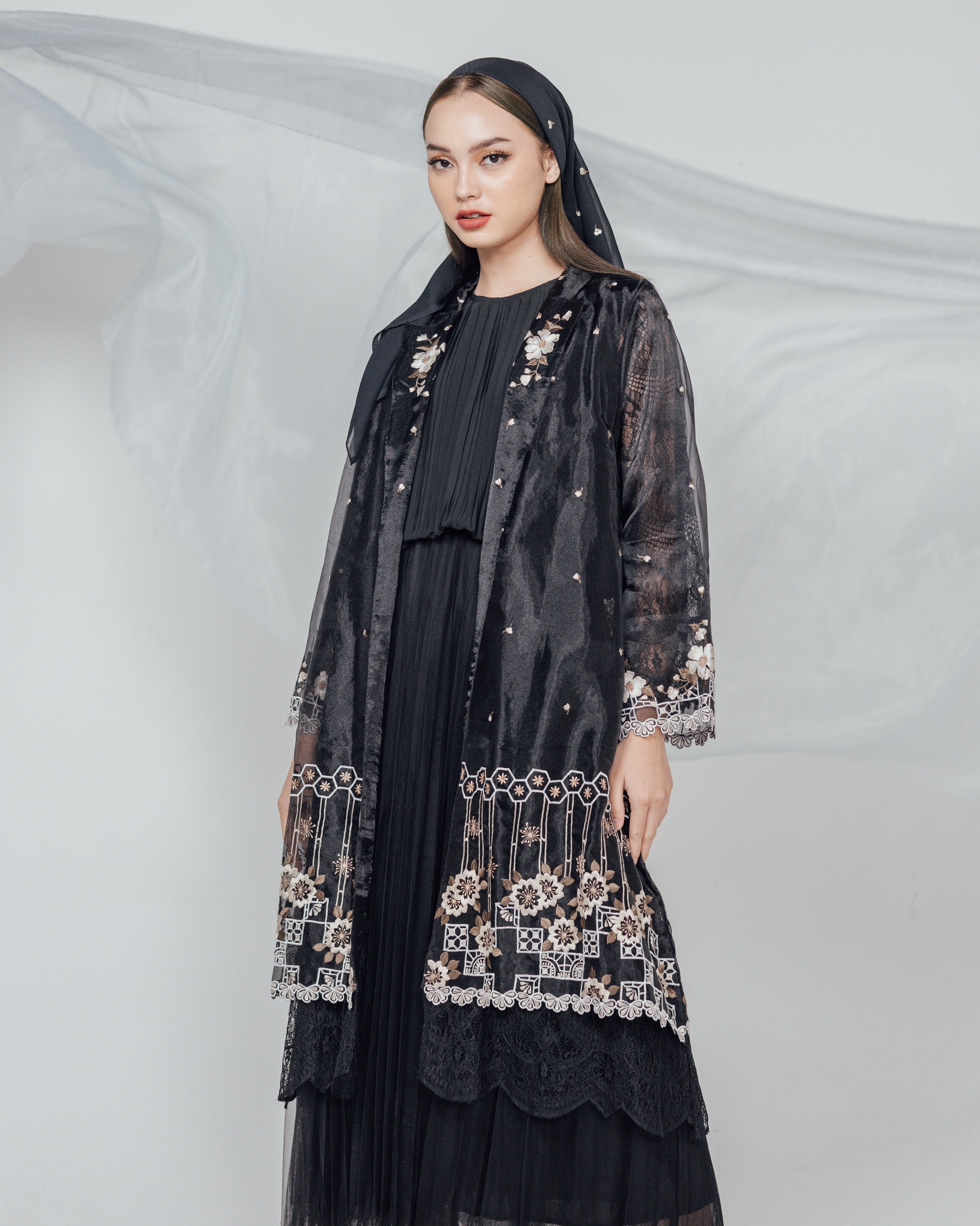 Kazumi Outer - Cardigan Panjang Premium
