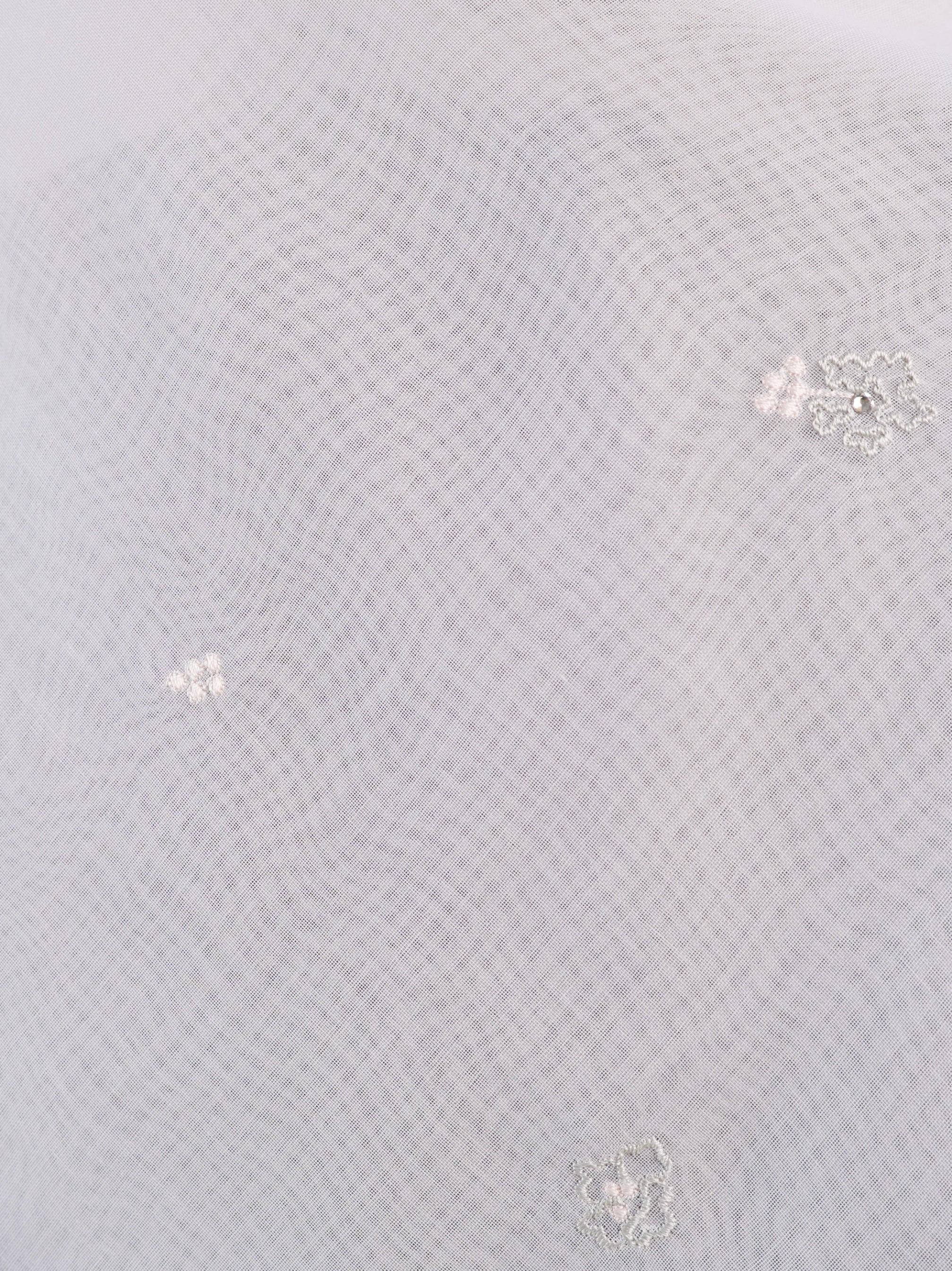 Kenna Embroidery - Hijab Segiempat Bordir Bunga Crystal