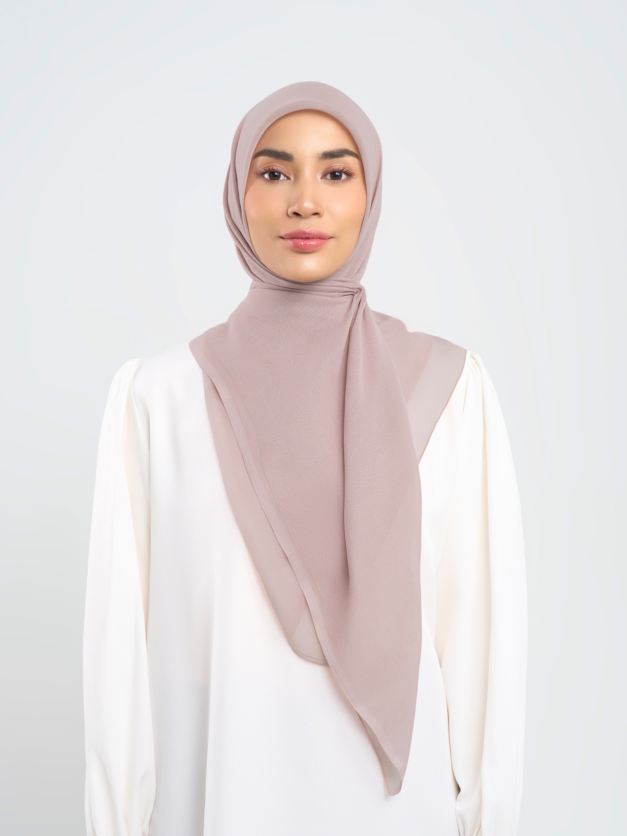 Plain Paris - Hijab Segiempat Paris Jepang Premium Red, Pink & Peach Series
