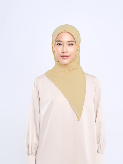 Image of Plain Paris Yellow & Orange Series - Hijab Segiempat Paris Jepang Premium