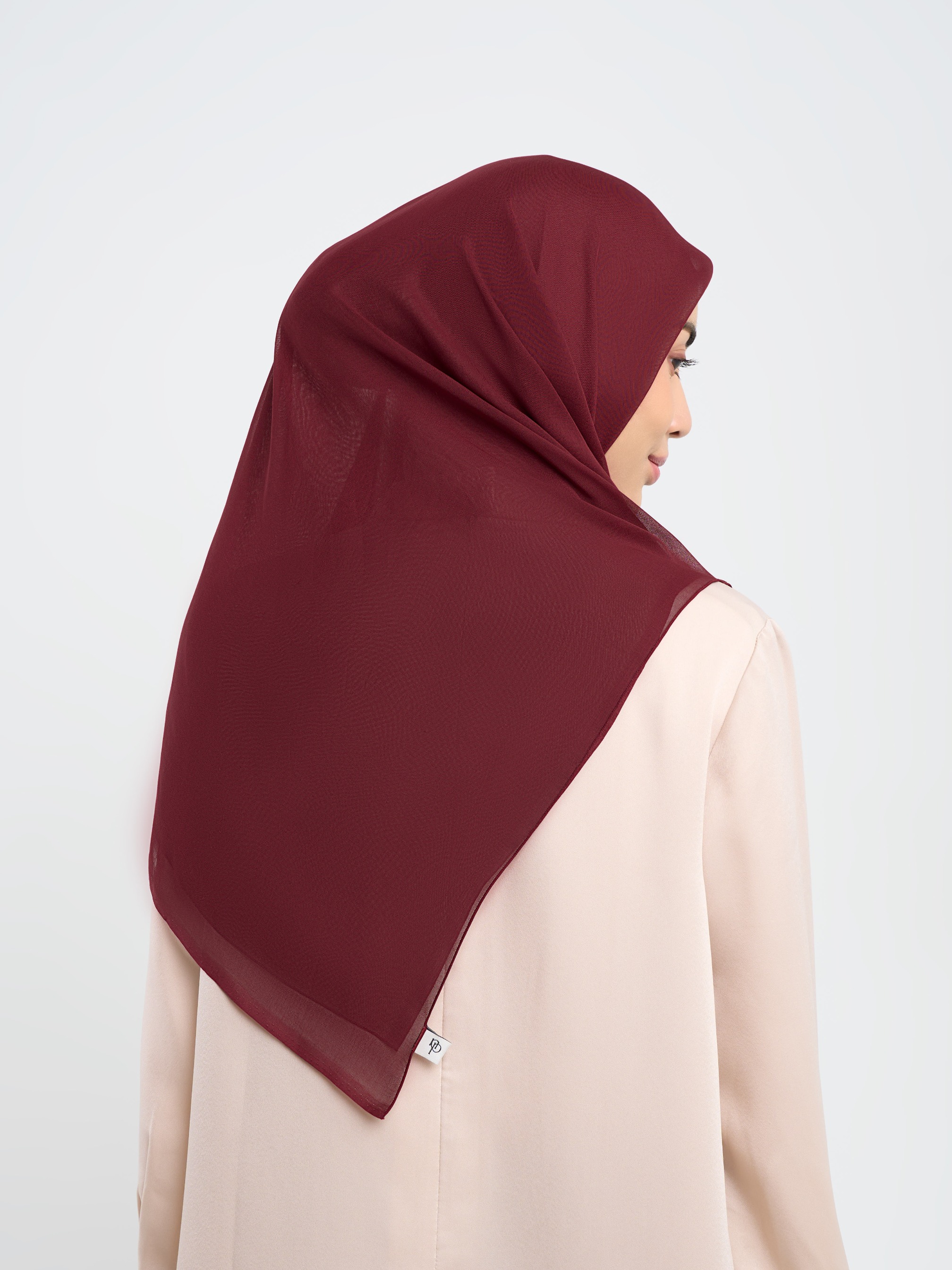 Plain Paris - Hijab Segiempat Paris Jepang Premium Red, Pink & Peach Series
