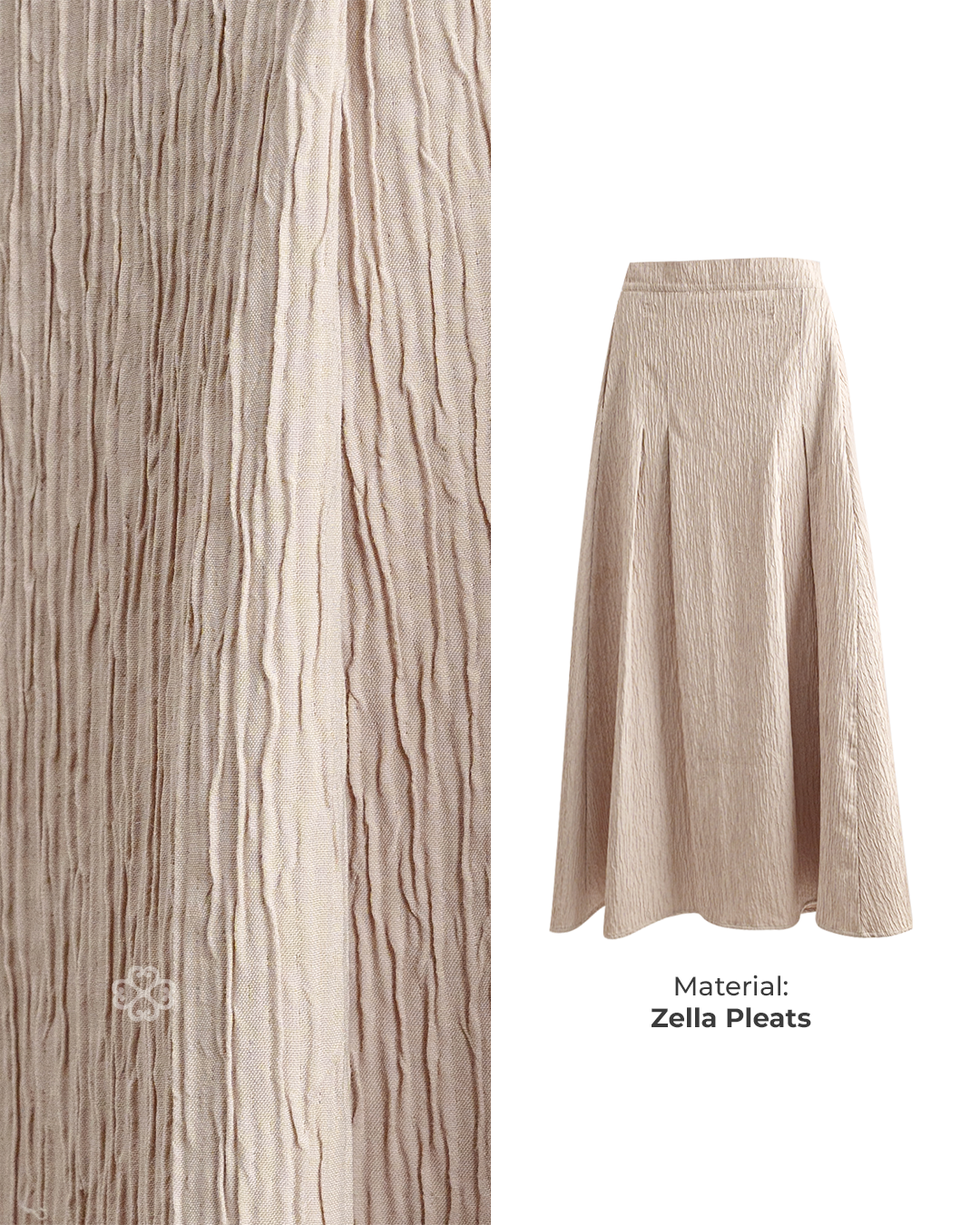 Madina Skirt - Rok Panjang Wanita Satin Silk Premium