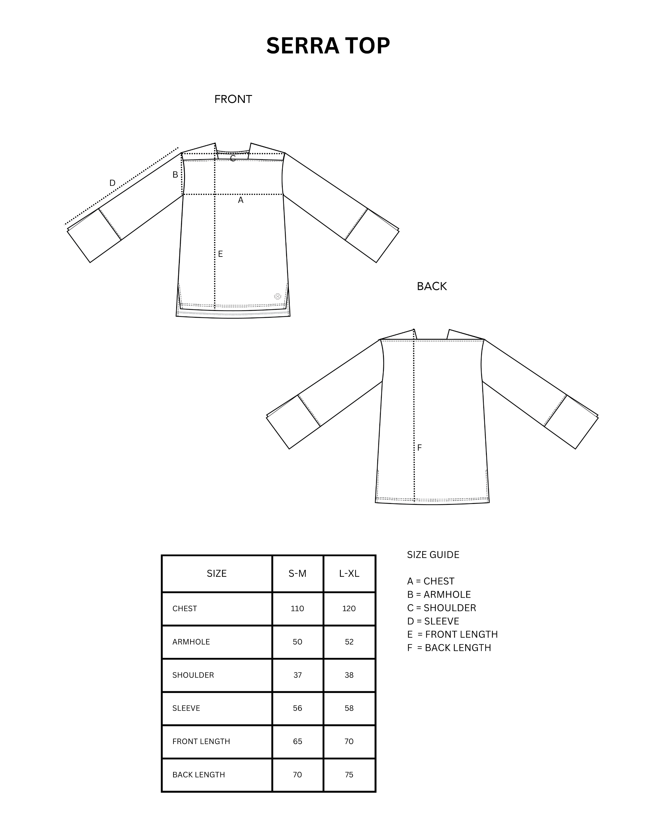 Sera Top - Blouse Polos Lengan Panjang