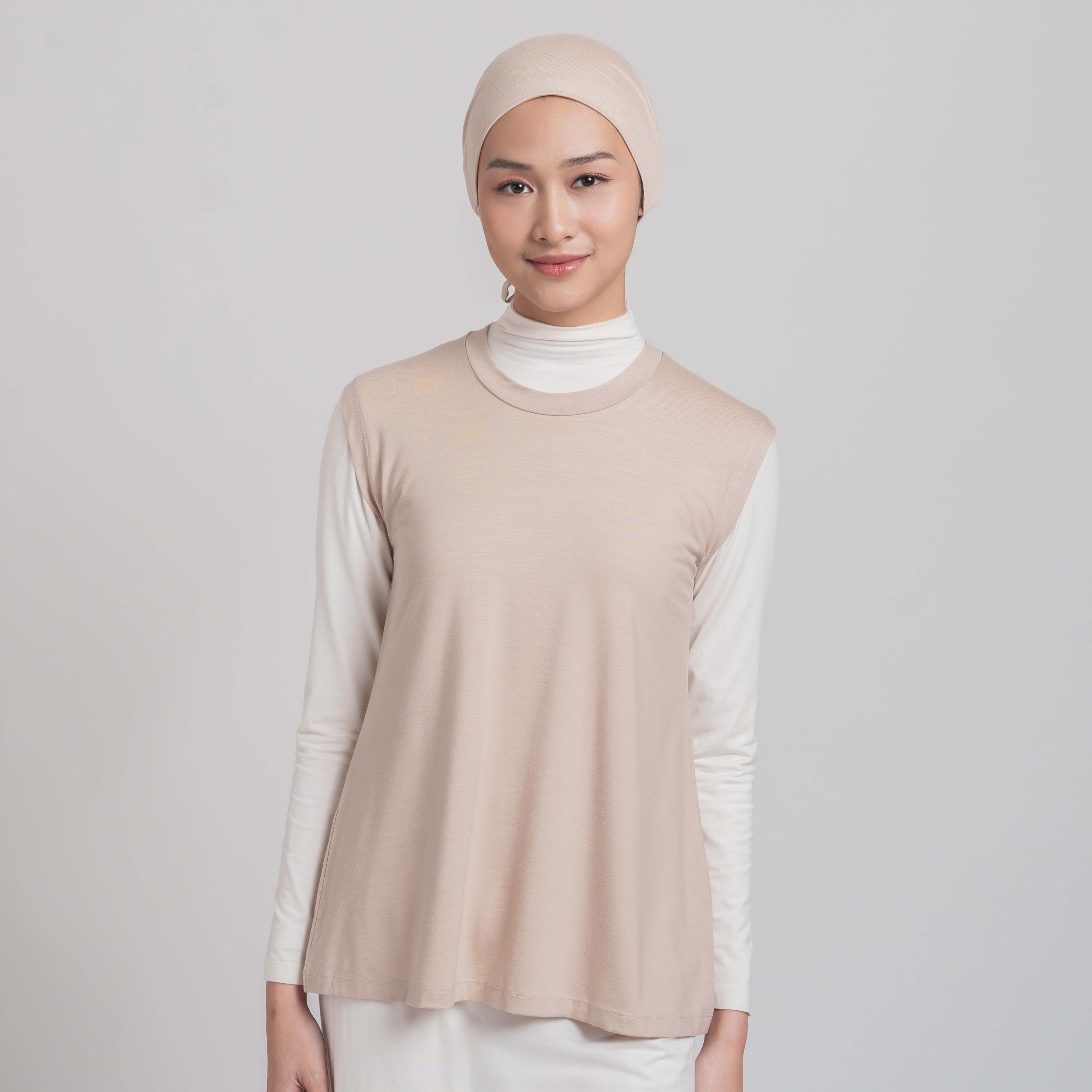 Sleeveless Inner - Manset Tencel Tanpa Lengan Premium