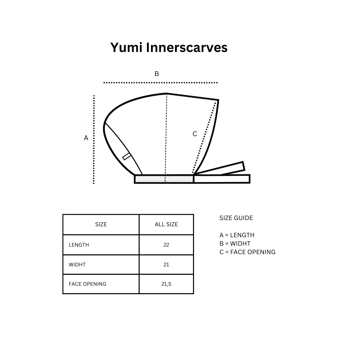 Yumi Innerscarves - Ciput Tali & Karet Premium