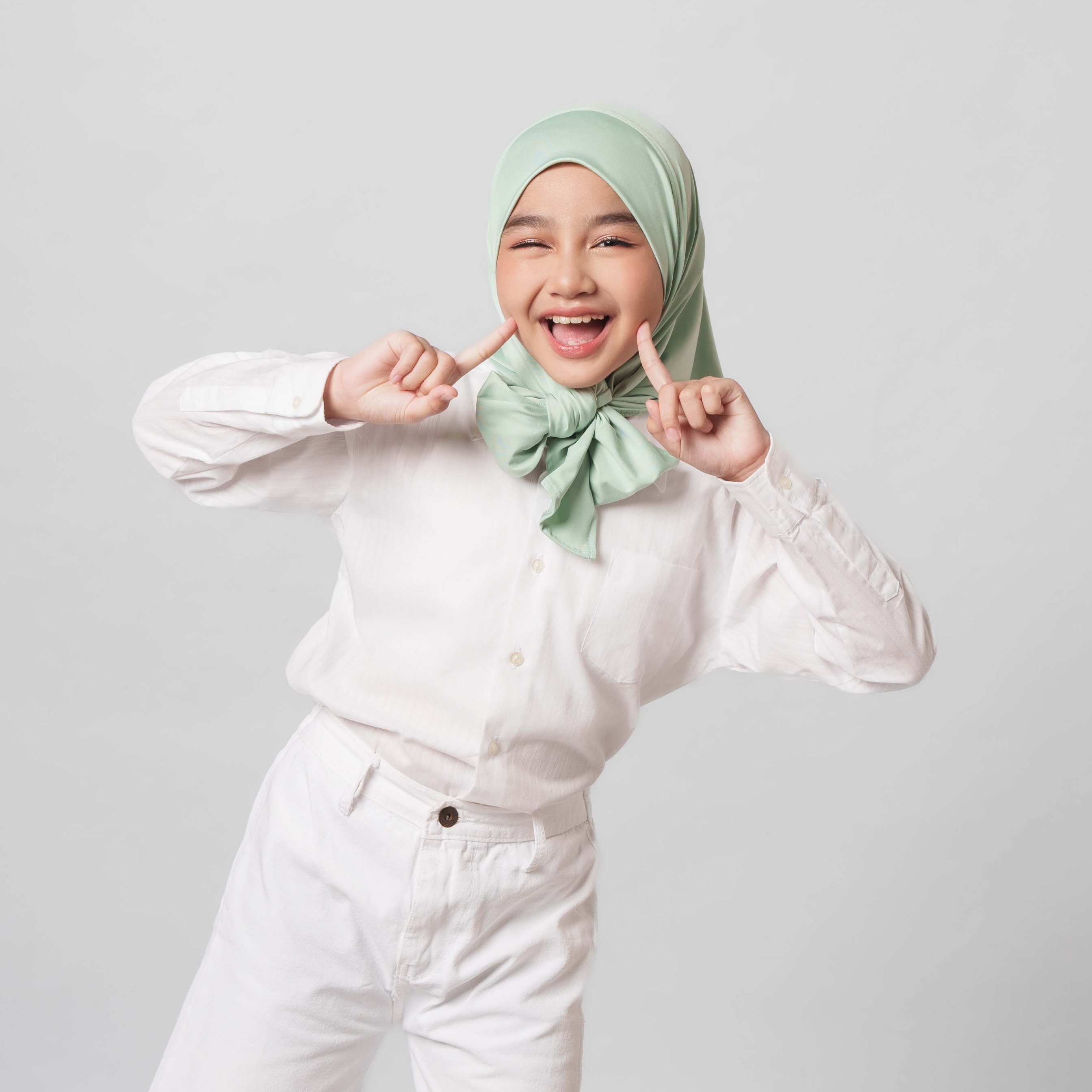 Abila Bergo - Jilbab Instan Anak