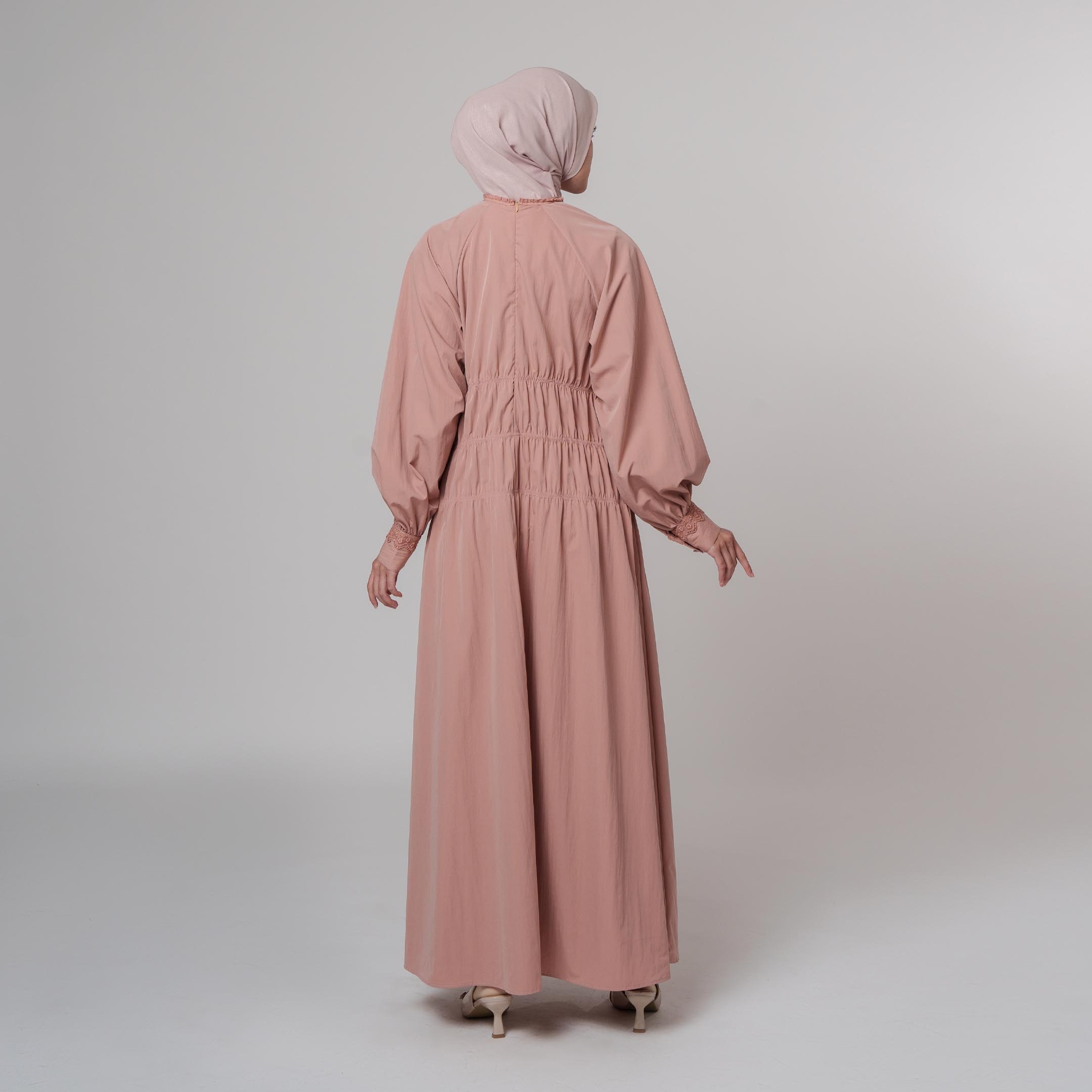 Kalwa Dress - Dress Polos Panjang Premium