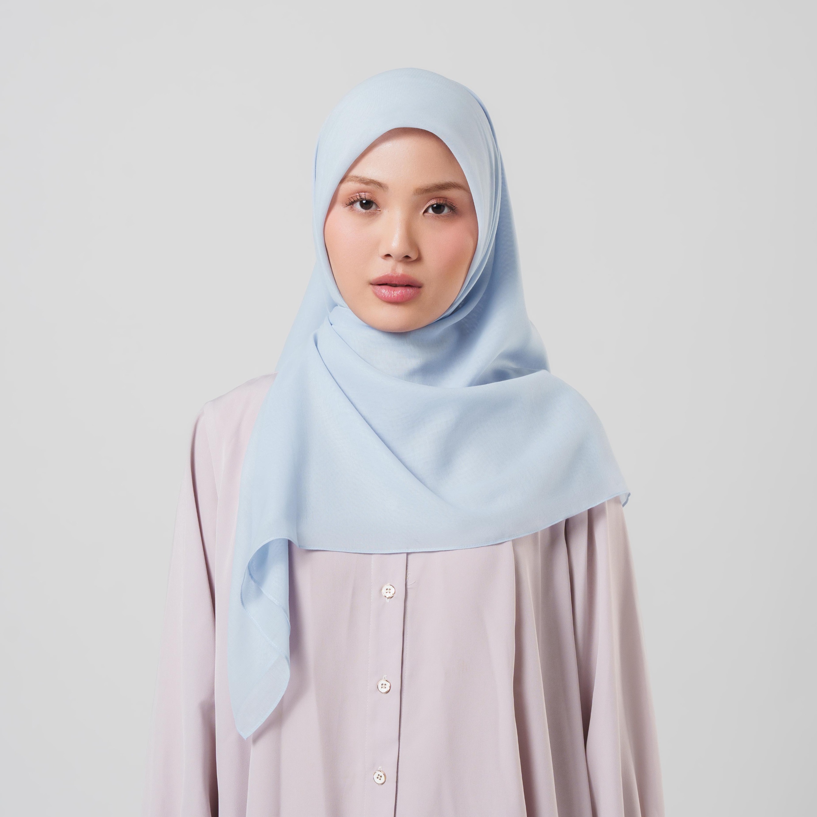 Plain Ultrasoft -  Hijab Segiempat Polos Premium