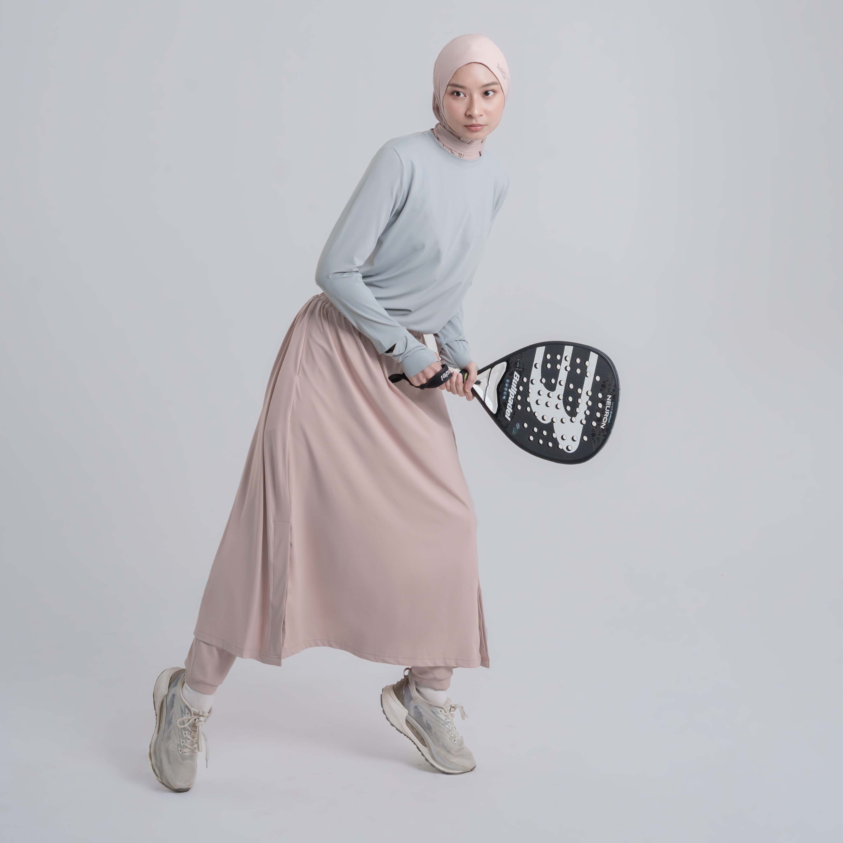 EasyOn Kaia Legging Skirt - Celana Legging Rok Olahraga