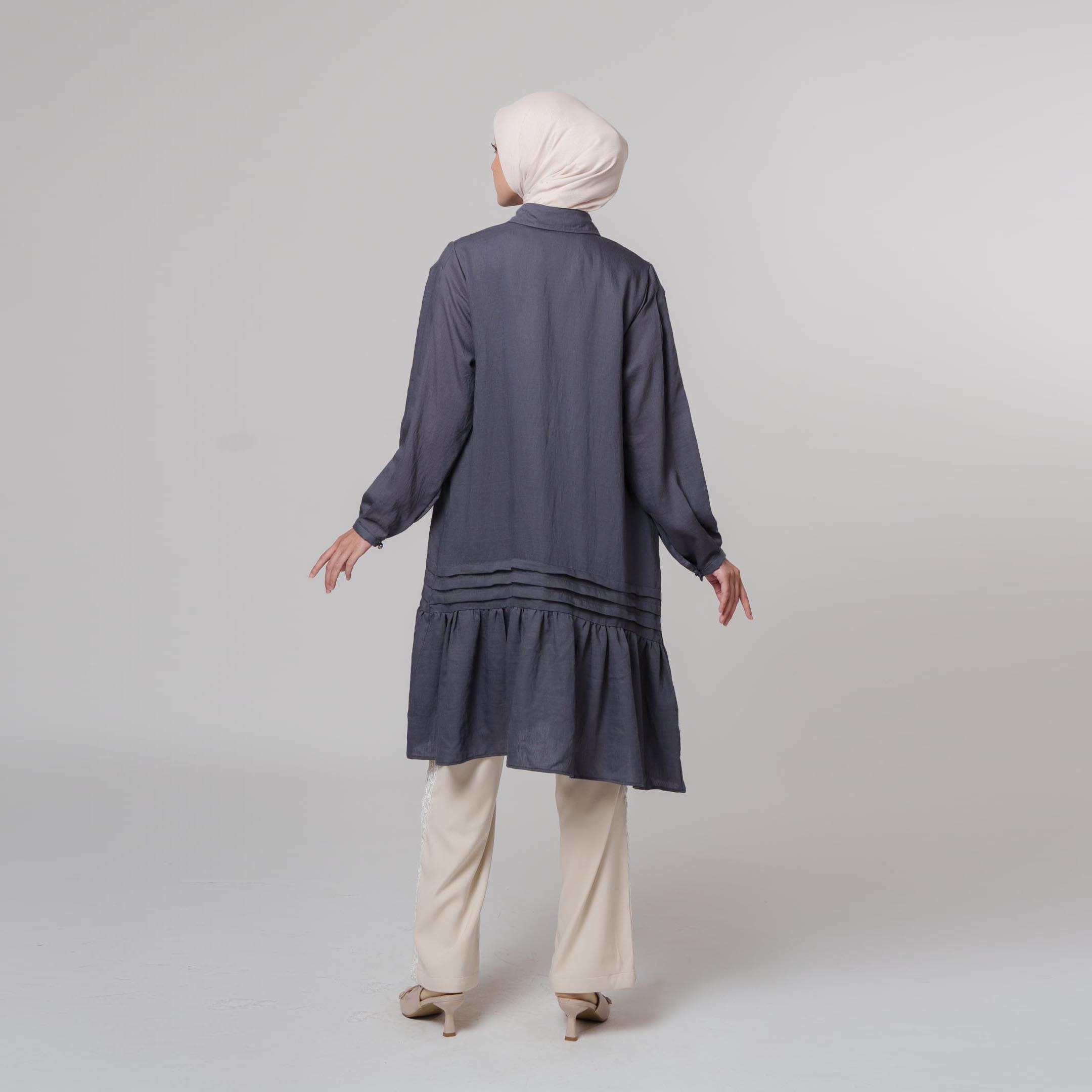 Kyna Tunic - Tunik Pleats Wanita