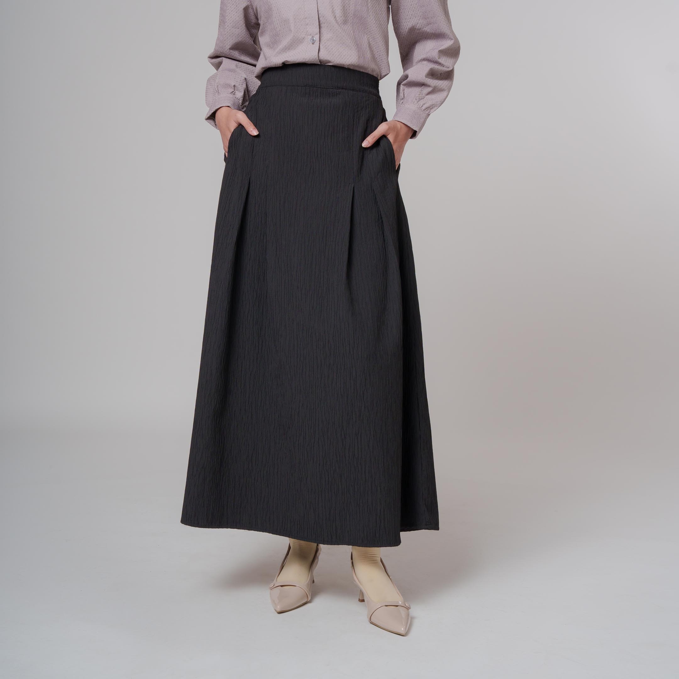 Madina Skirt - Rok Panjang Wanita Satin Silk Premium
