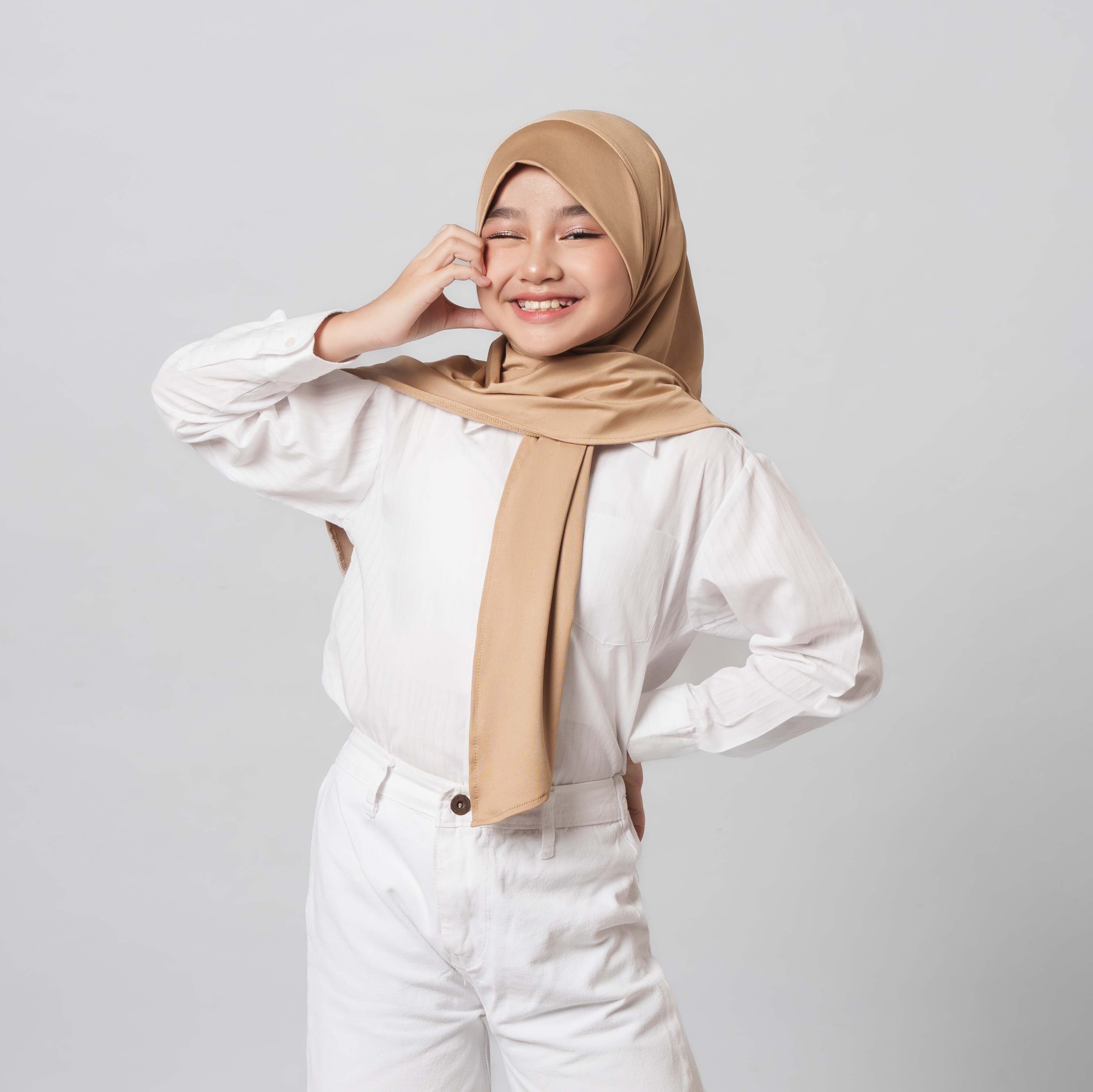 Abila Bergo - Jilbab Instan Anak