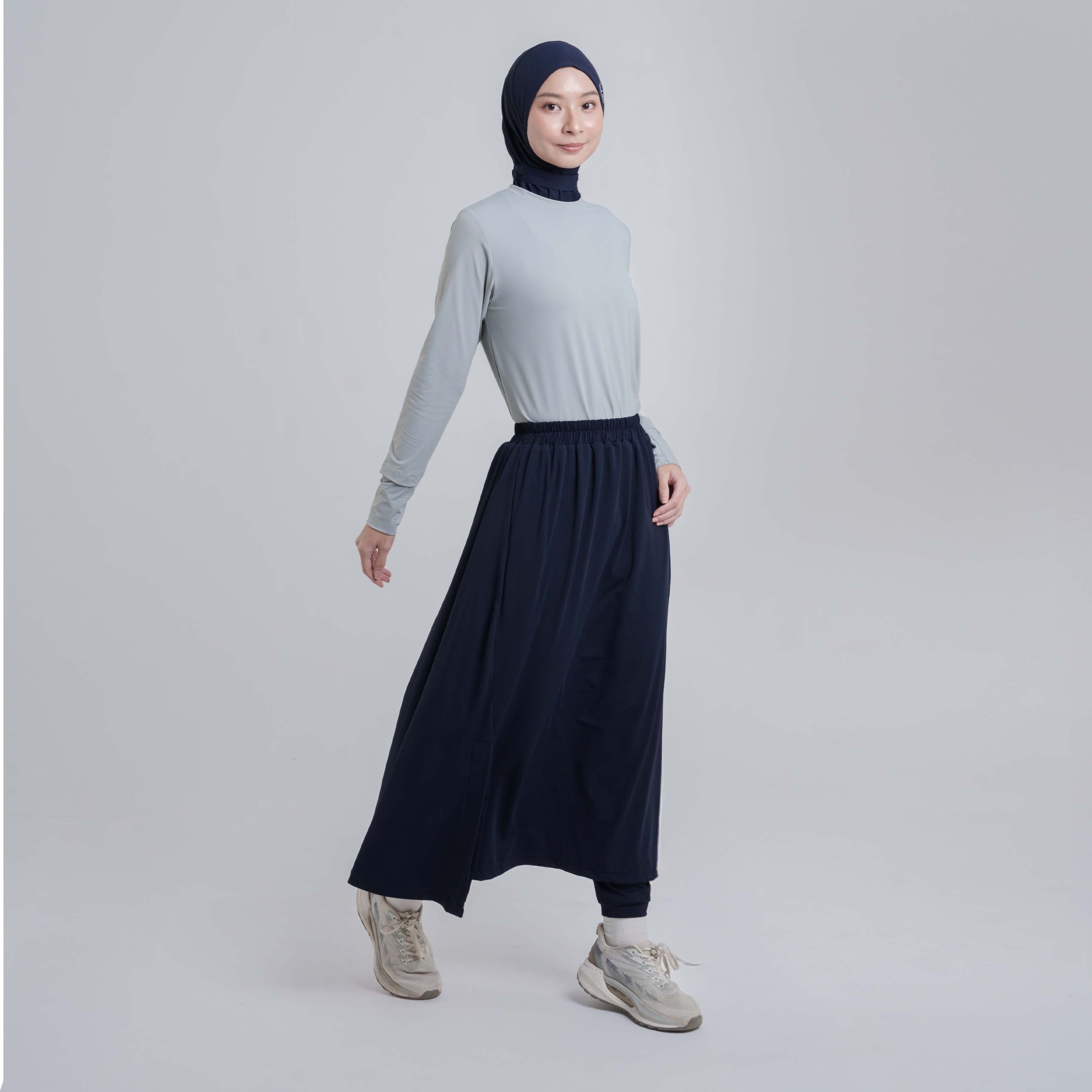 EasyOn Kaia Legging Skirt - Celana Legging Rok Olahraga