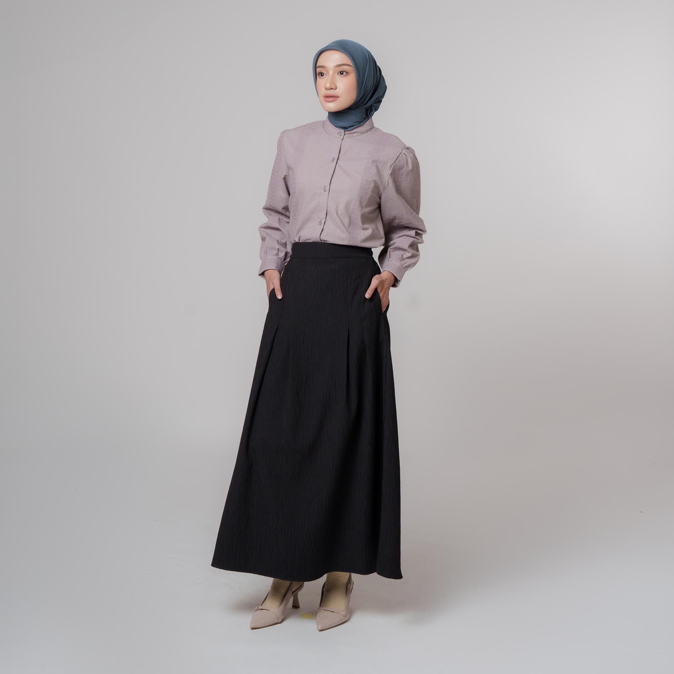 Madina Skirt - Rok Panjang Wanita Satin Silk Premium