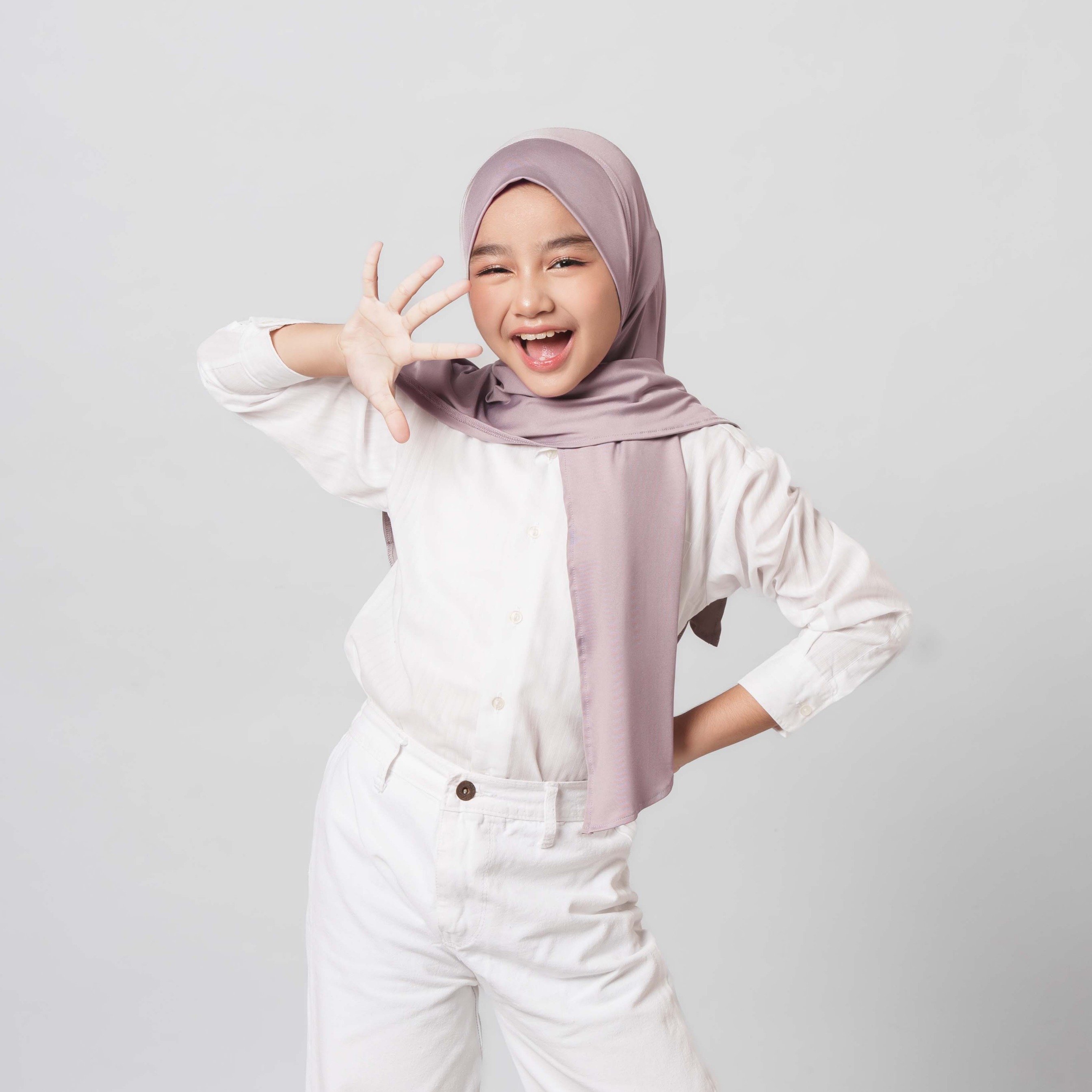 Abila Bergo - Jilbab Instan Anak