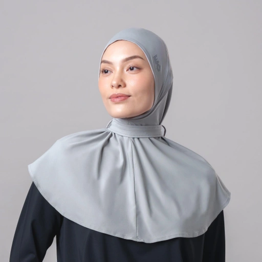 Image of EasyOn Freya Sport Hijab - Hijab Olahraga Instant Anti UV