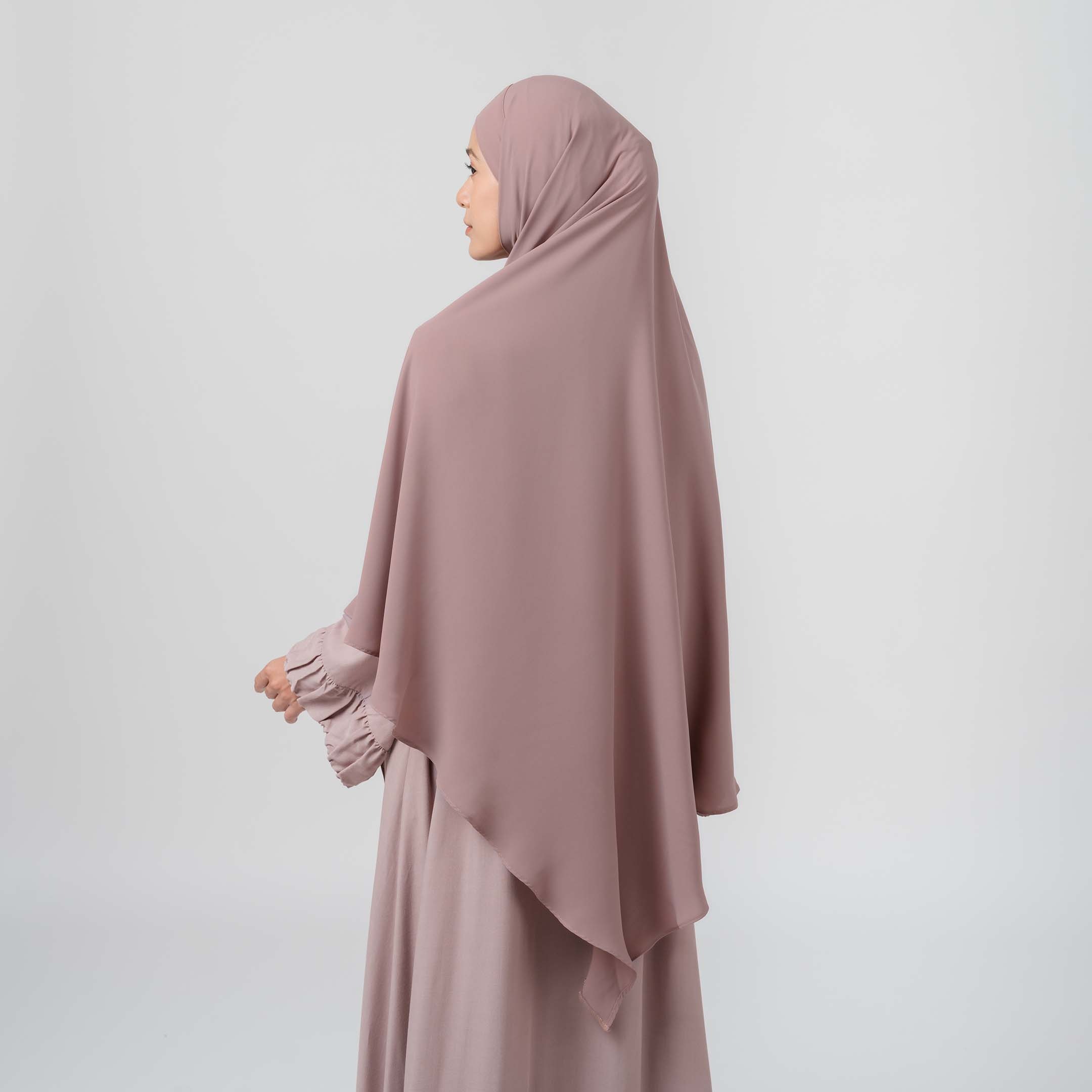 Azalia Khimar - Kerudung segiempat syar’i instan