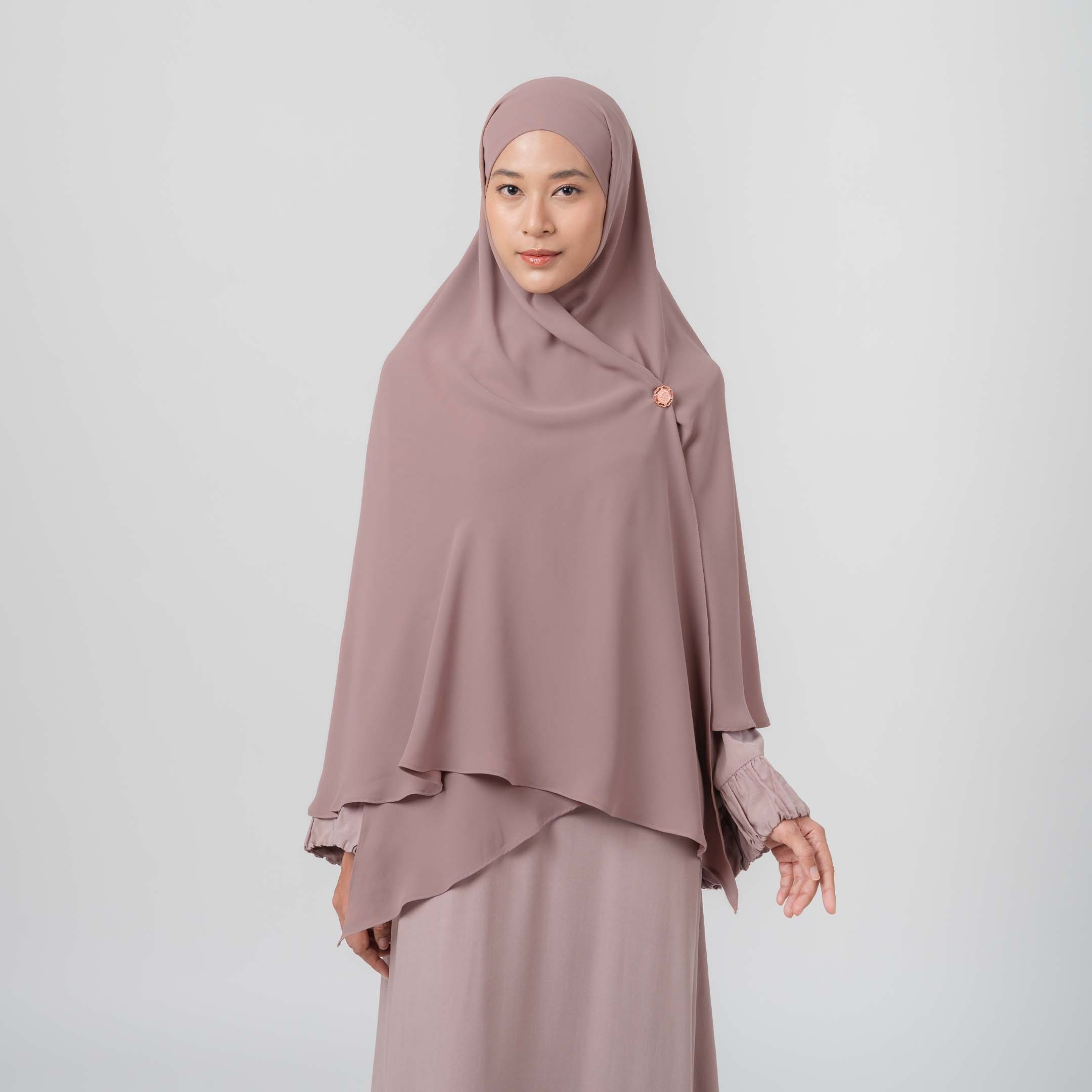 Azalia Khimar - Kerudung segiempat syar’i instan