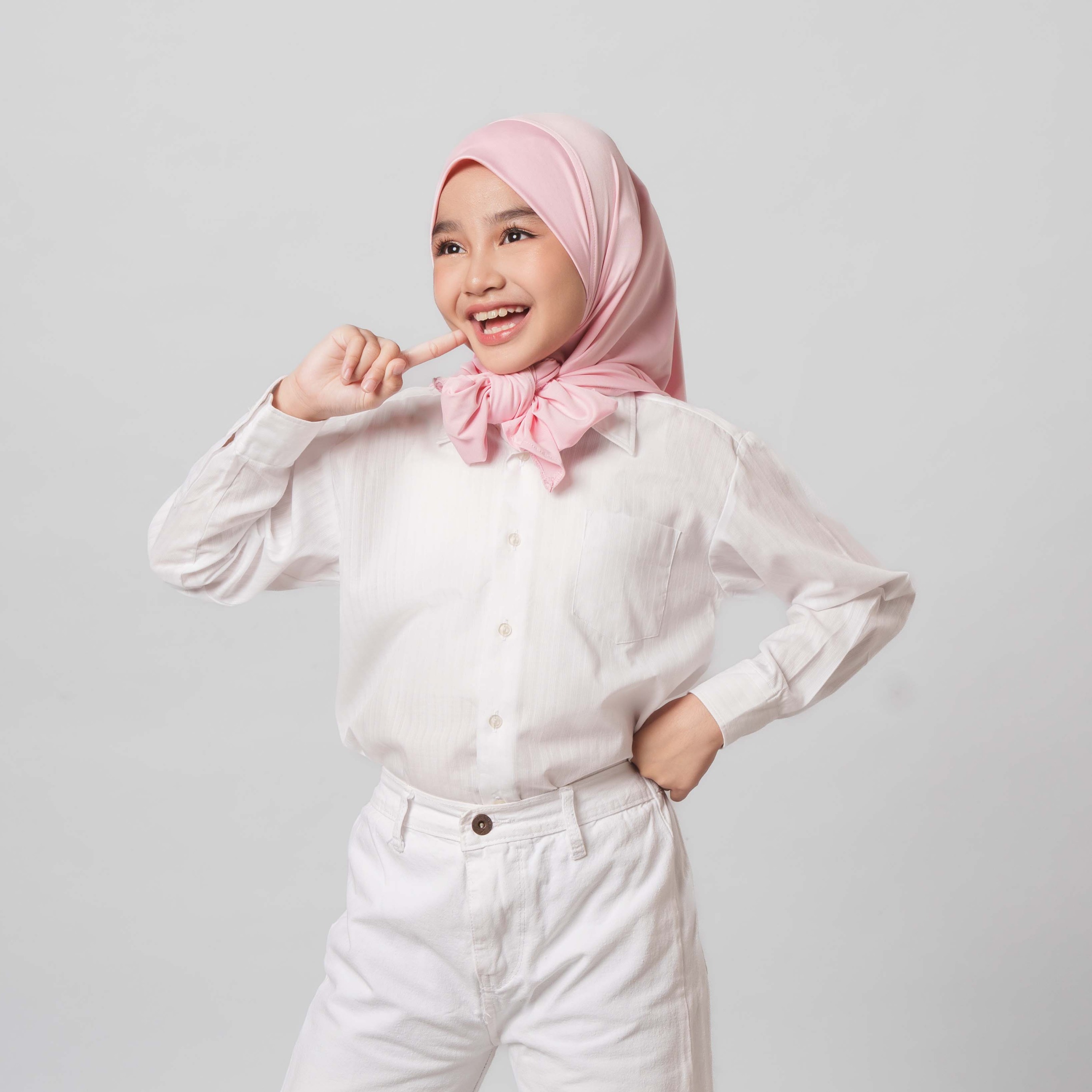 Abila Bergo - Jilbab Instan Anak
