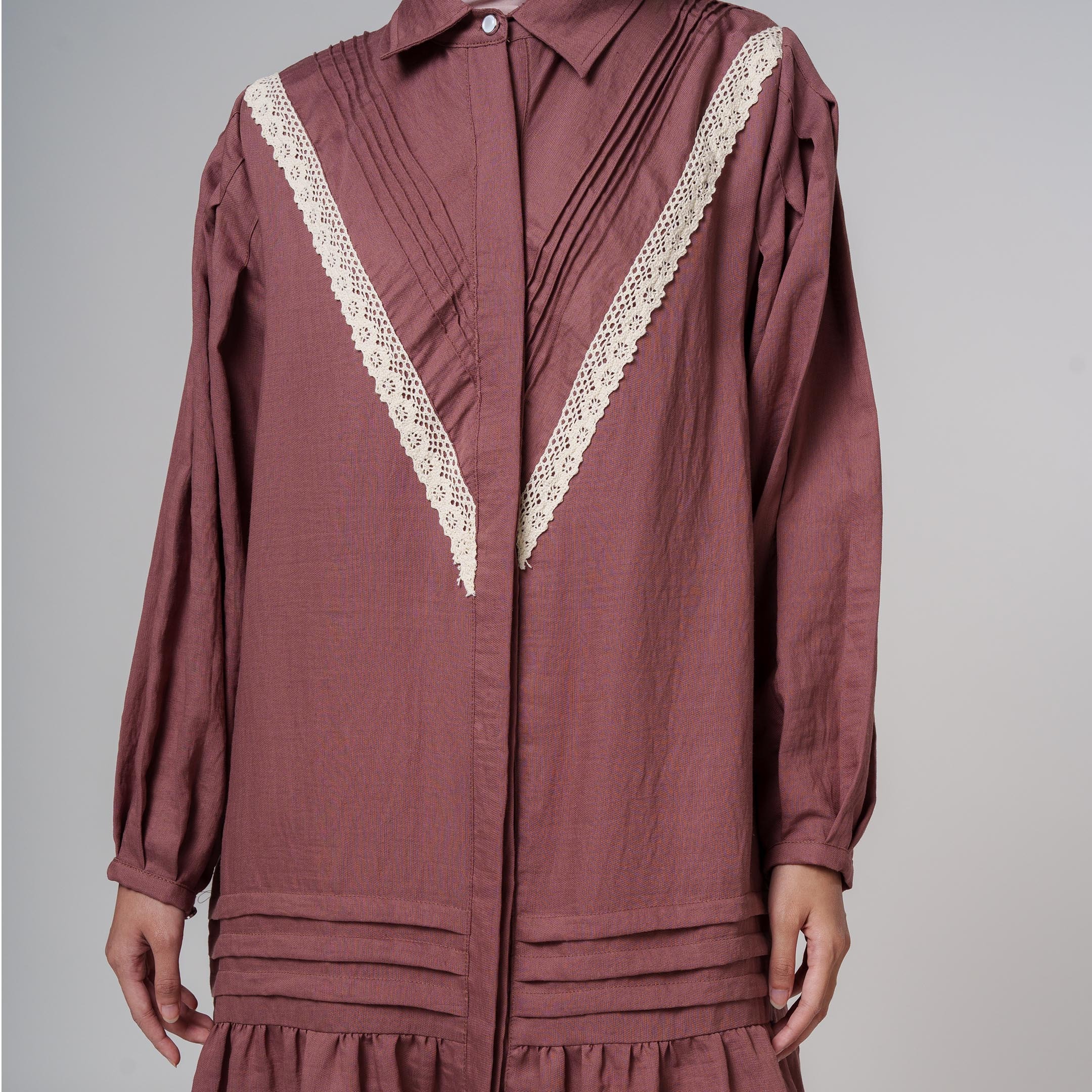 Kyna Tunic - Tunik Pleats Wanita
