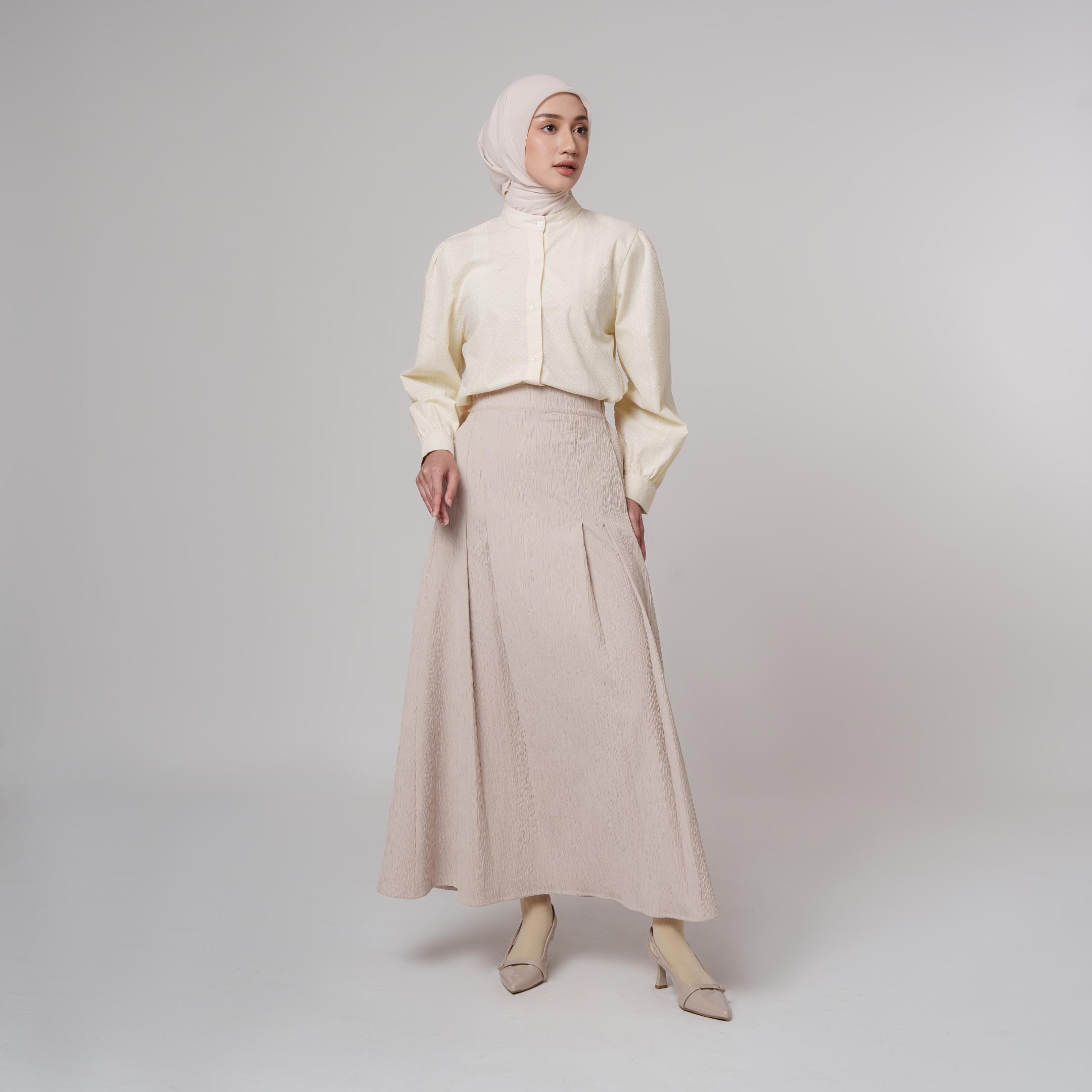 Madina Skirt - Rok Panjang Wanita Satin Silk Premium